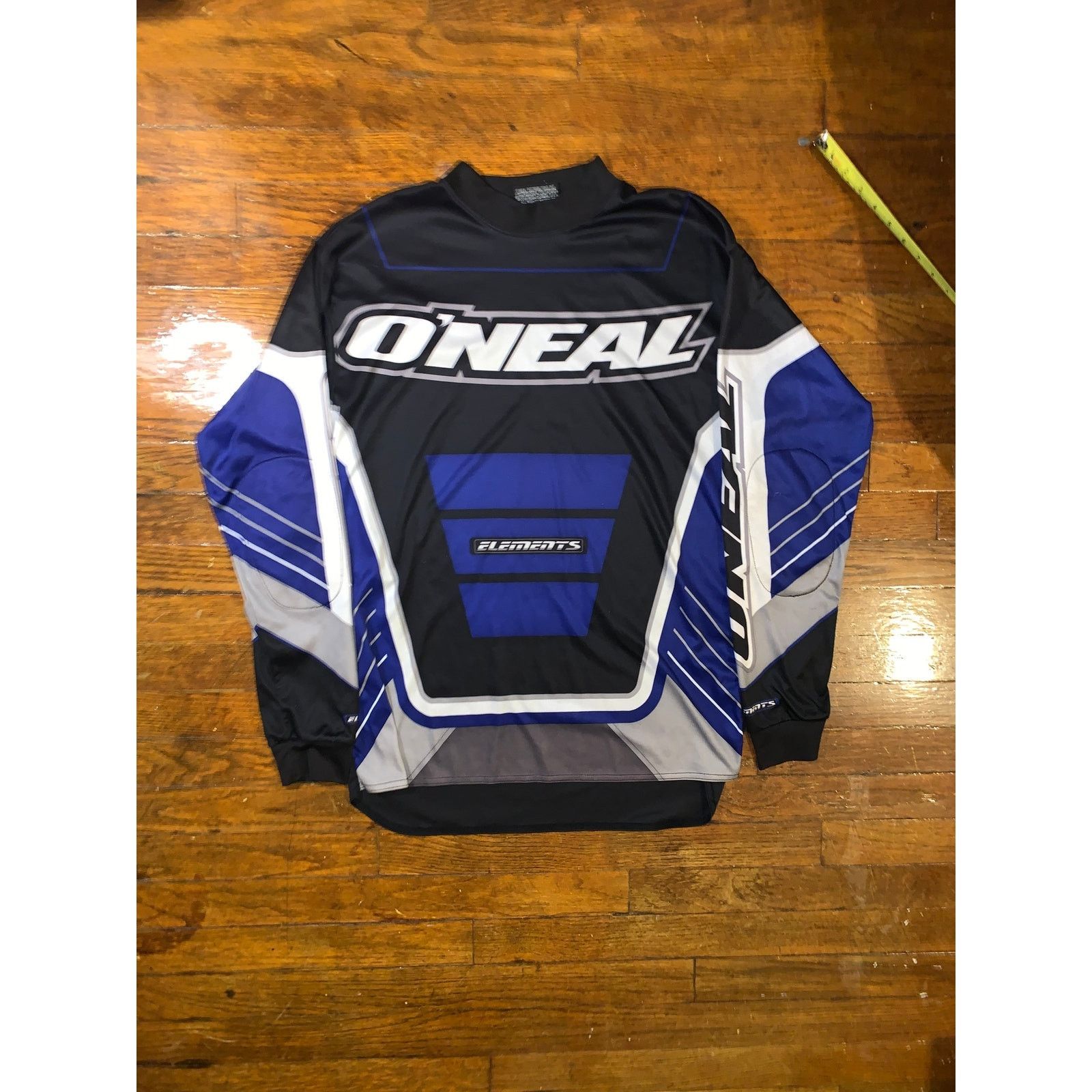 Other × Vintage O’Neal Racing Jersey Blue Black LS BMX MX ATV Size M/L Size US L / EU 52-54 / 3 - 1 Thumbnail