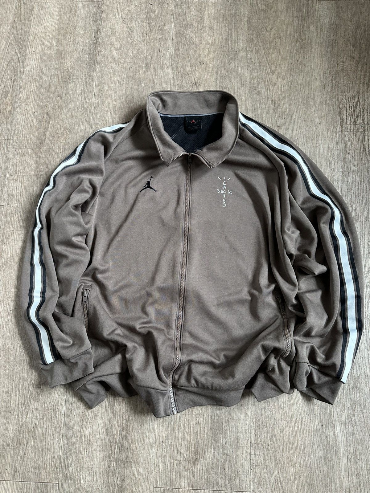 NIKE × TRAVIS SCOTT JORDAN TRACK JACKET Travis Scott Track Jacket | Grailed