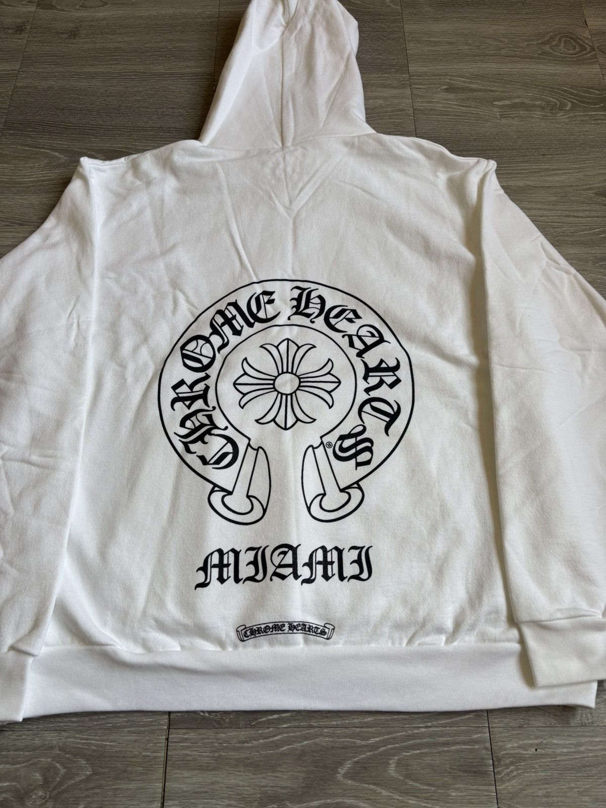 Chrome Hearts Chrome Hearts White Miami Horseshoe Hoodie Size US XL / EU 56 / 4 - 2 Thumbnail