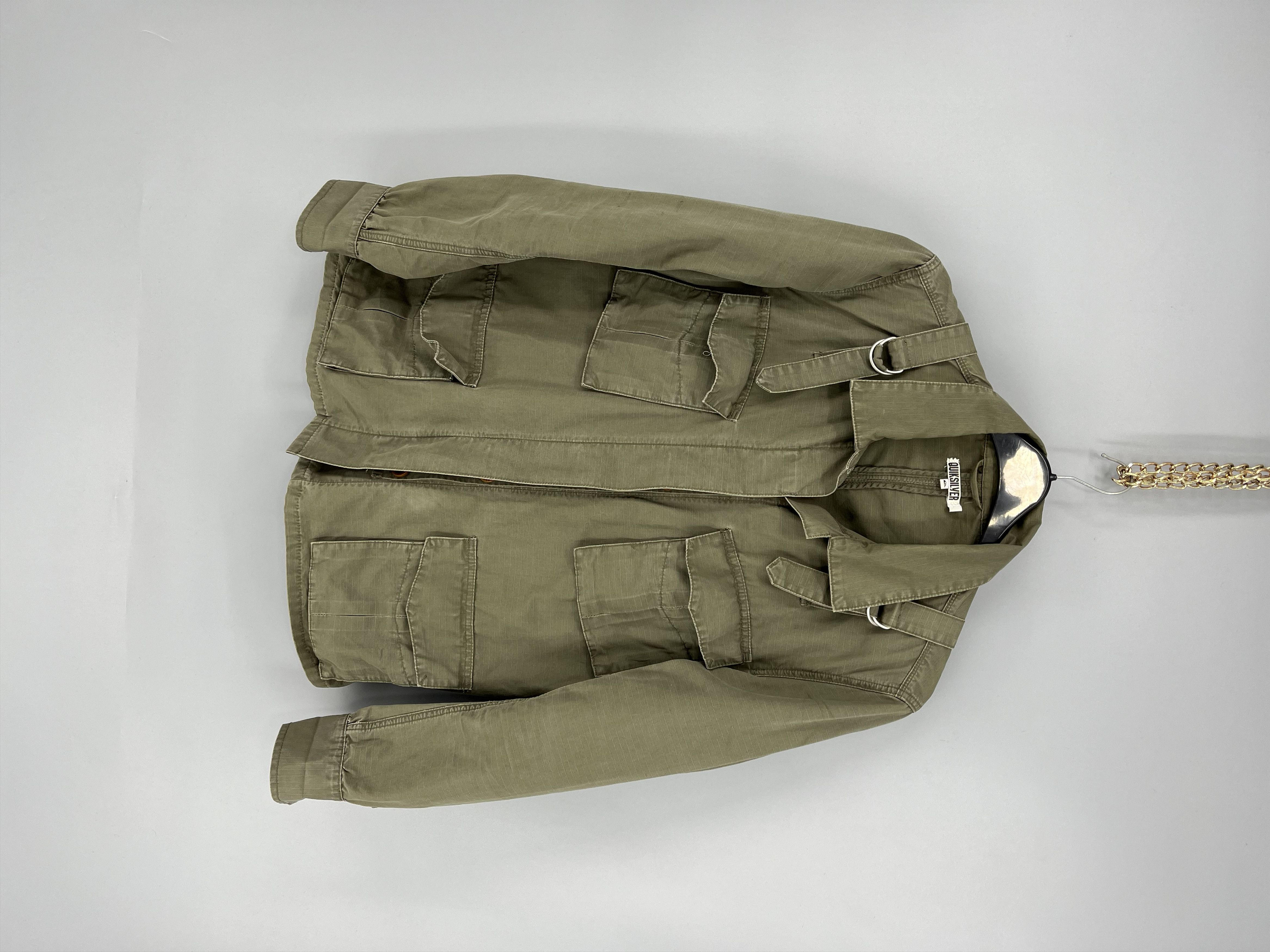 Quiksilver Vintage RARE Quiksilver Military Buttons Up Size US L / EU 52-54 / 3 - 1 Thumbnail