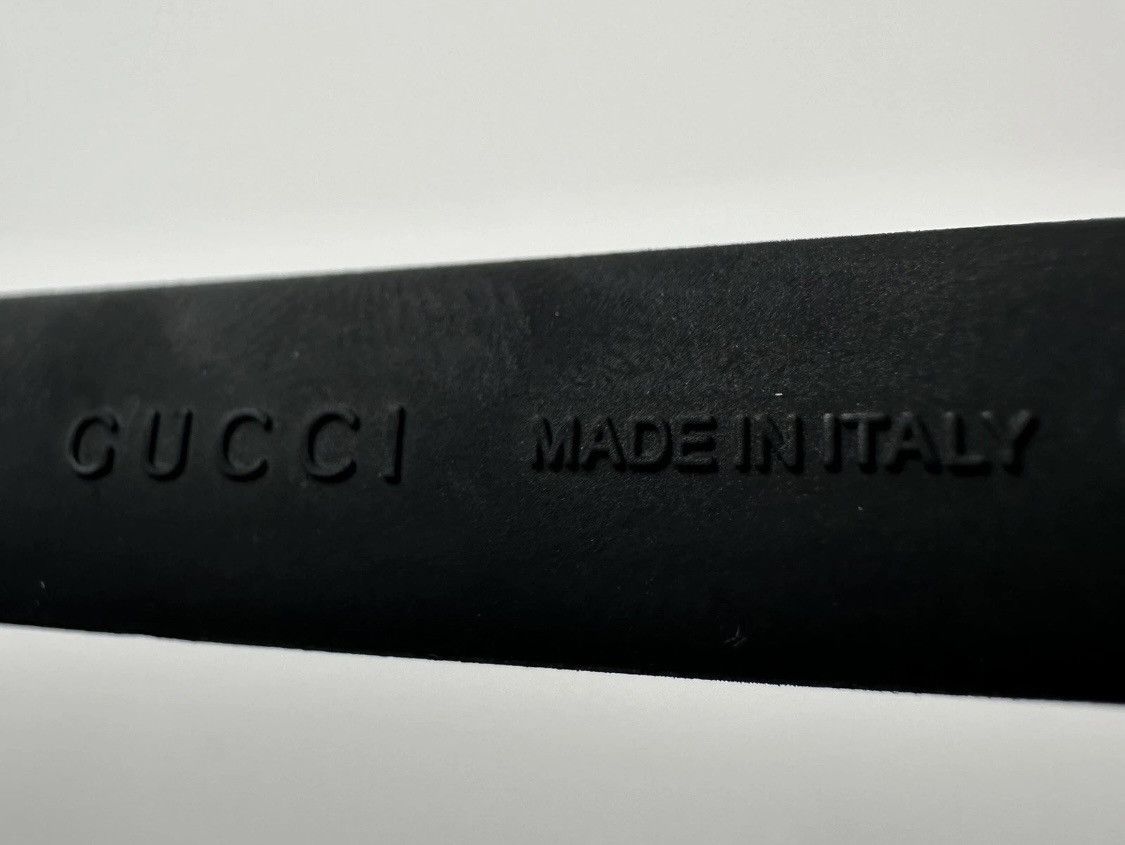 Gucci GUCCI GG0010S Unisex Sunglasses Black! Size ONE SIZE - 7 Thumbnail