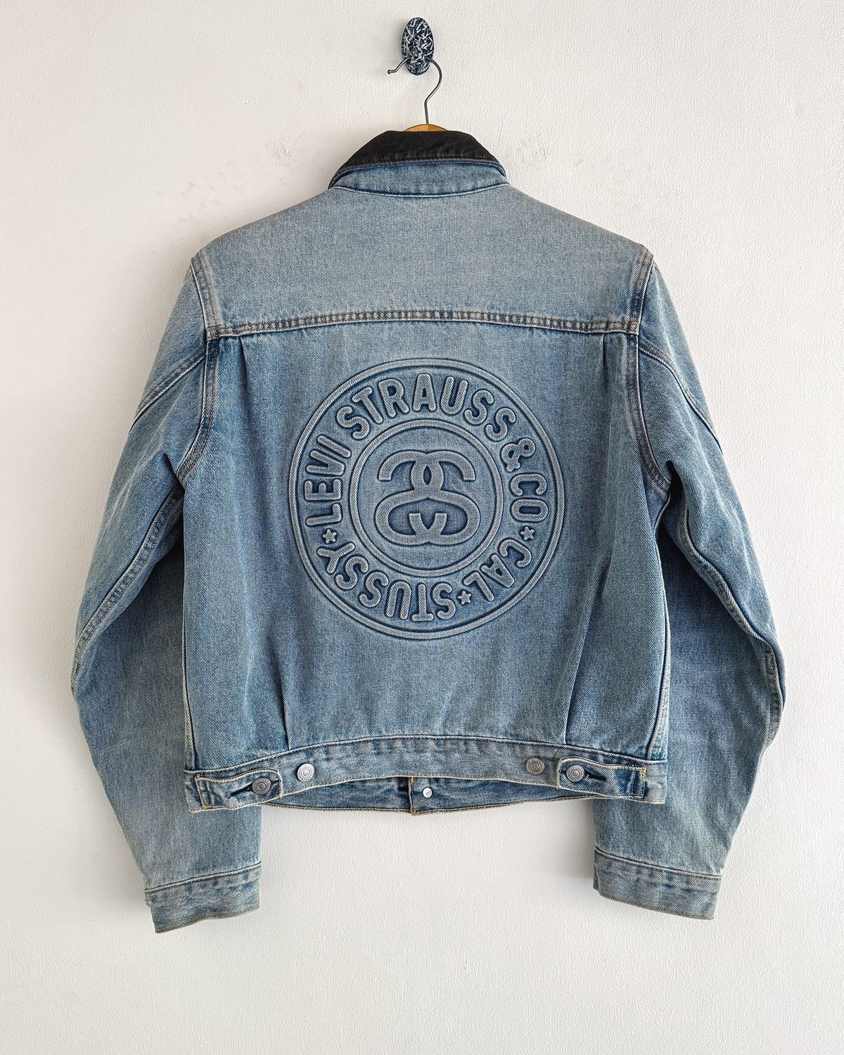 Levi's × Stussy Stussy x Levi's : Embossed Praglad Trucker Jacket