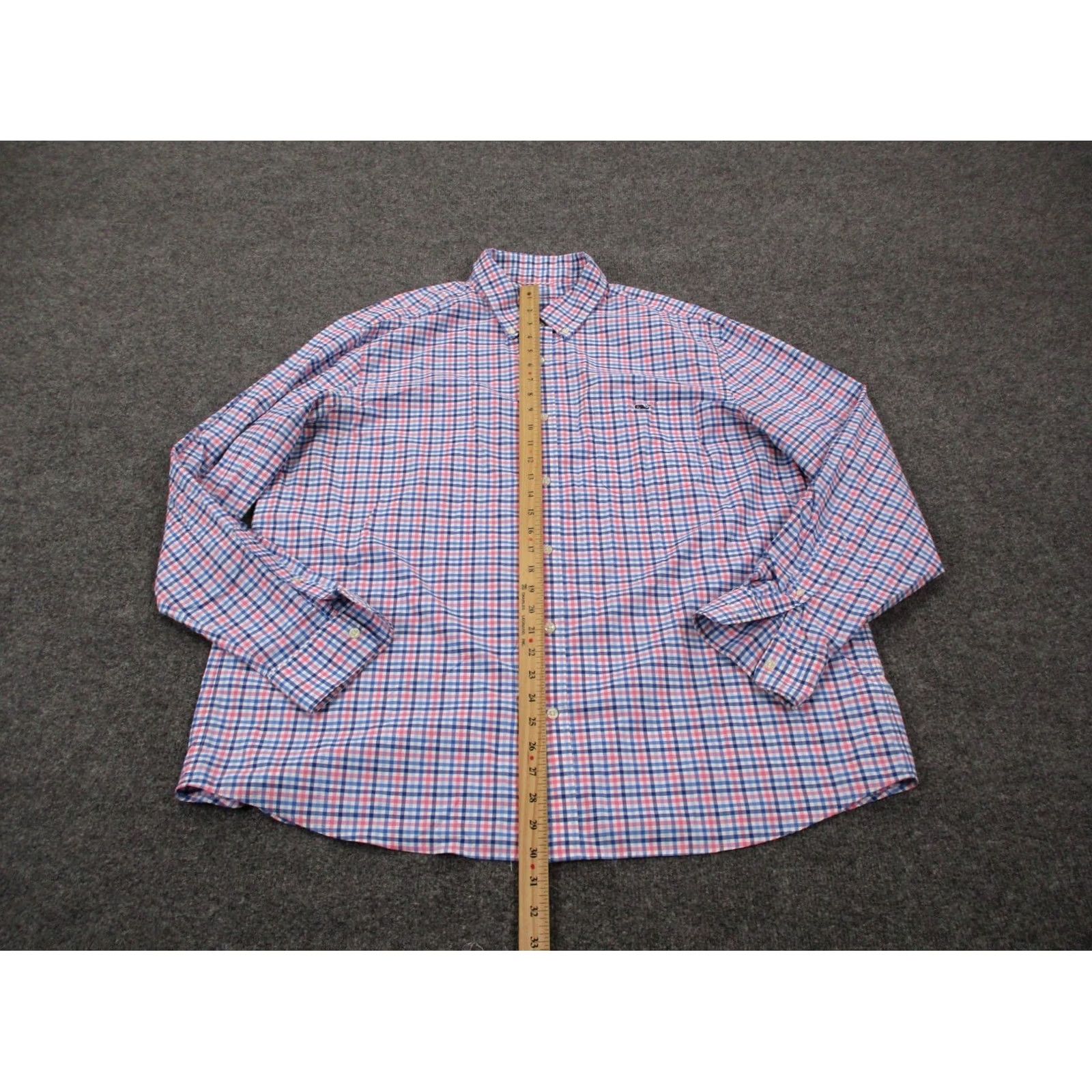 Vineyard Vines VINEYARD VINES Shirt Men 2XL Colorful Nylon On The Go Performance Stretch Casual Floral Long Sleeve Button-Up Collared Knit Cotton Logo Beach Tropical Size US XXL / EU 58 / 5 - 3 Thumbnail