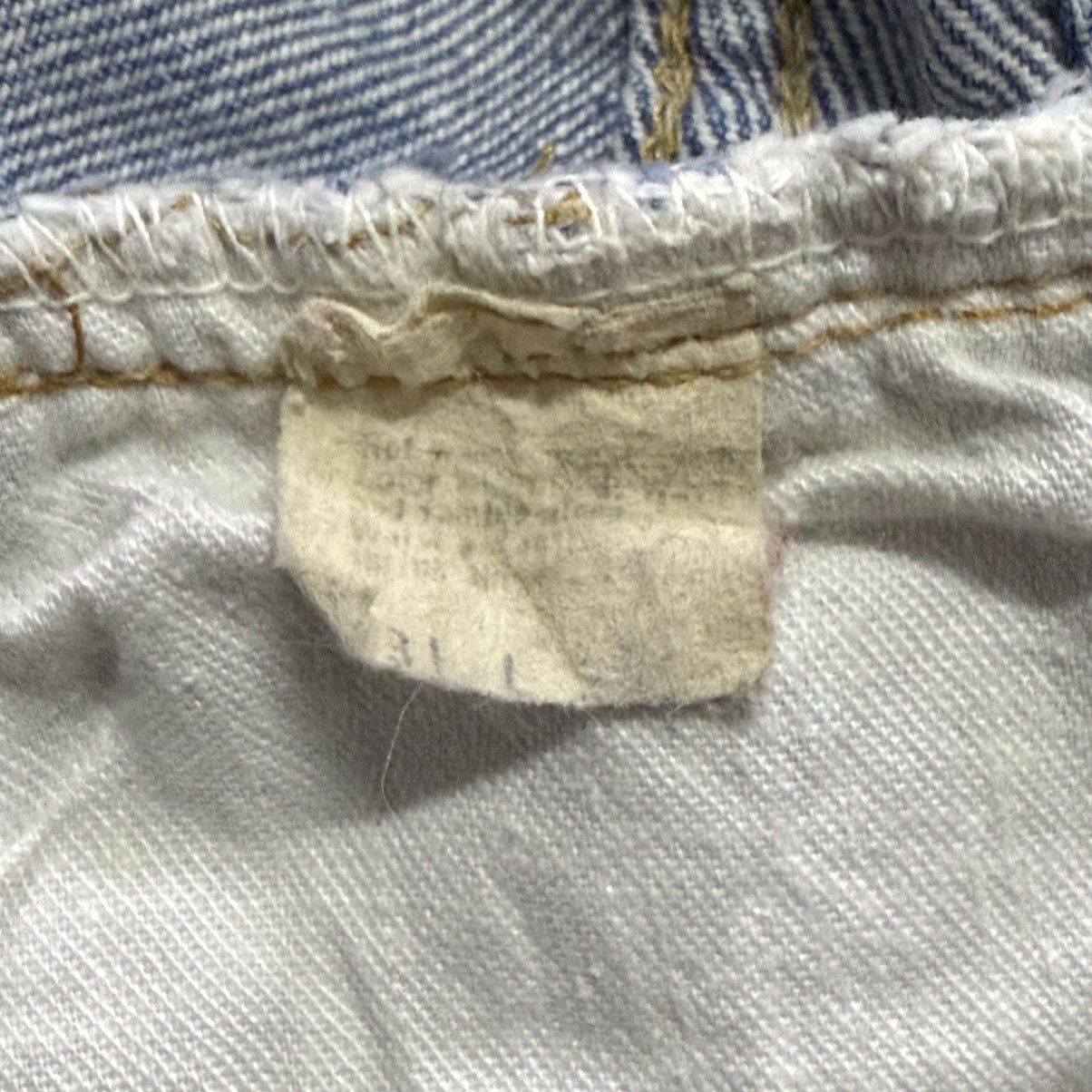 Levi's Vintage 70s Levis 501 Single R Selvedge Jeans Button #6 Size US 30 / EU 46 - 12 Thumbnail