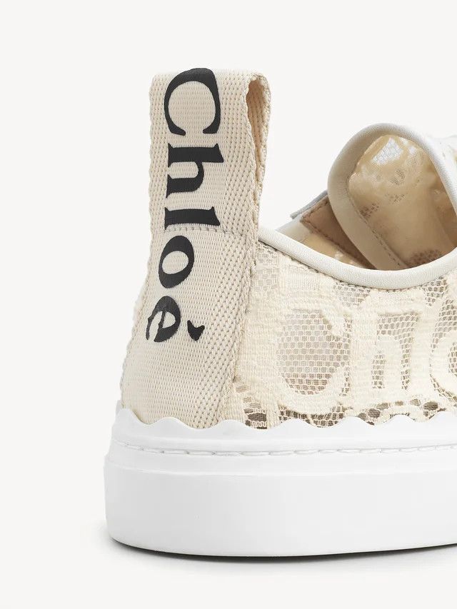 Chloe o1loc1c1024 Lauren Sneakers in White Size US 10 / IT 40 - 2 Thumbnail