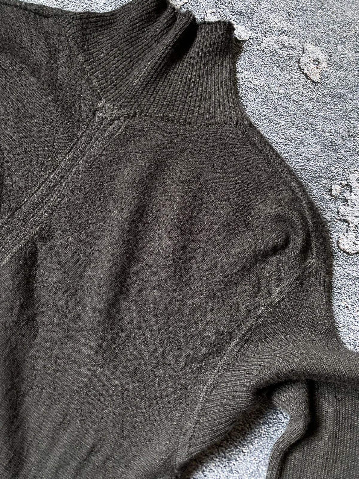 Rick Owens Rick Owens Gleam A/W 10 Cashmere Ribbed Long Sleeve Dress Size S / US 4 / IT 40 - 18 Thumbnail