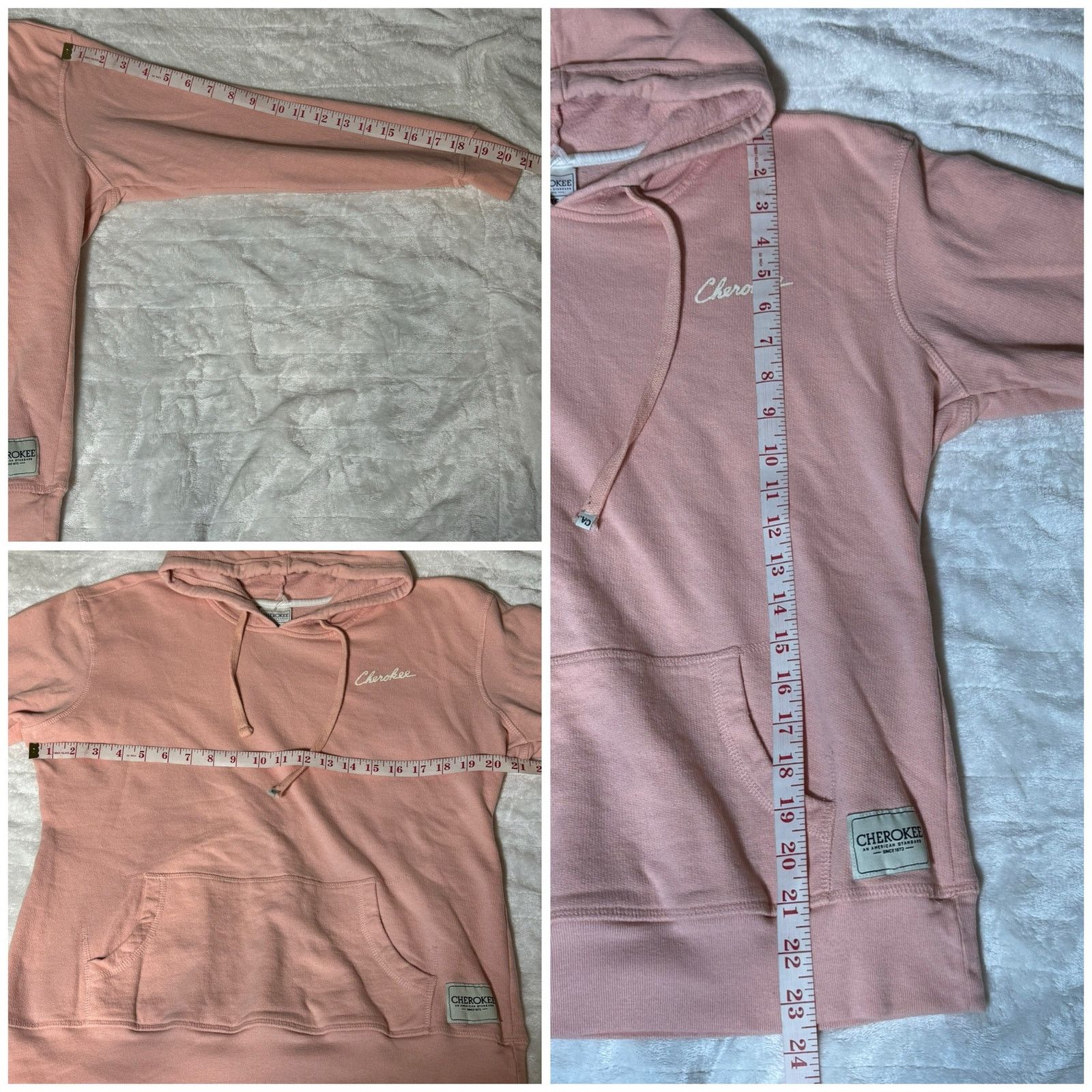 Cherokee Cherokee Pink Pullover Hoodie Jacket Women Size XL USED Size XL / US 12-14 / IT 48-50 - 8 Thumbnail