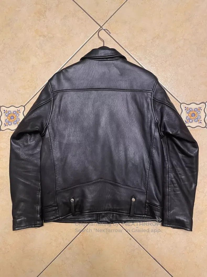 Neighborhood Neighborhood Sheepskin jacket, motorcycle, jacket, leather Size US M / EU 48-50 / 2 - 2 Thumbnail