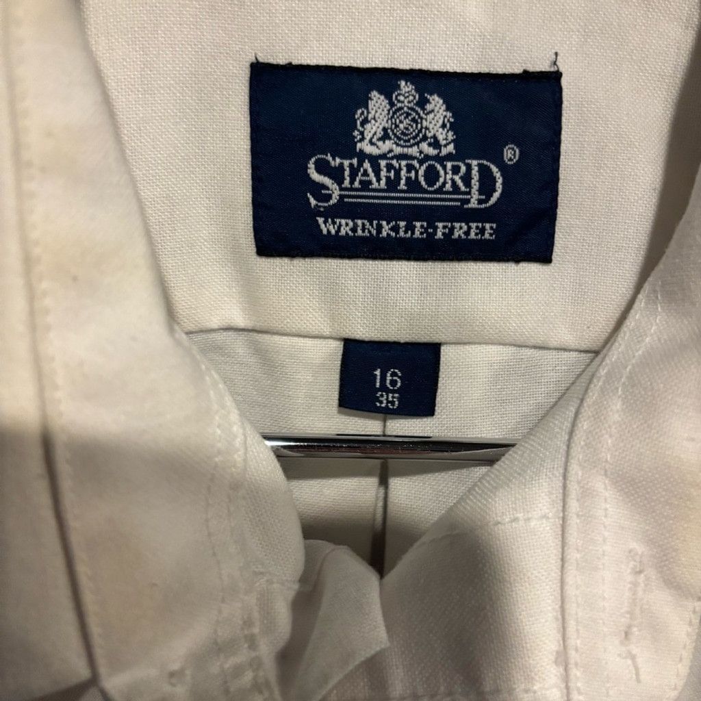 Stafford Men's Stafford Button Down Shirt Size US L / EU 52-54 / 3 - 2 Thumbnail