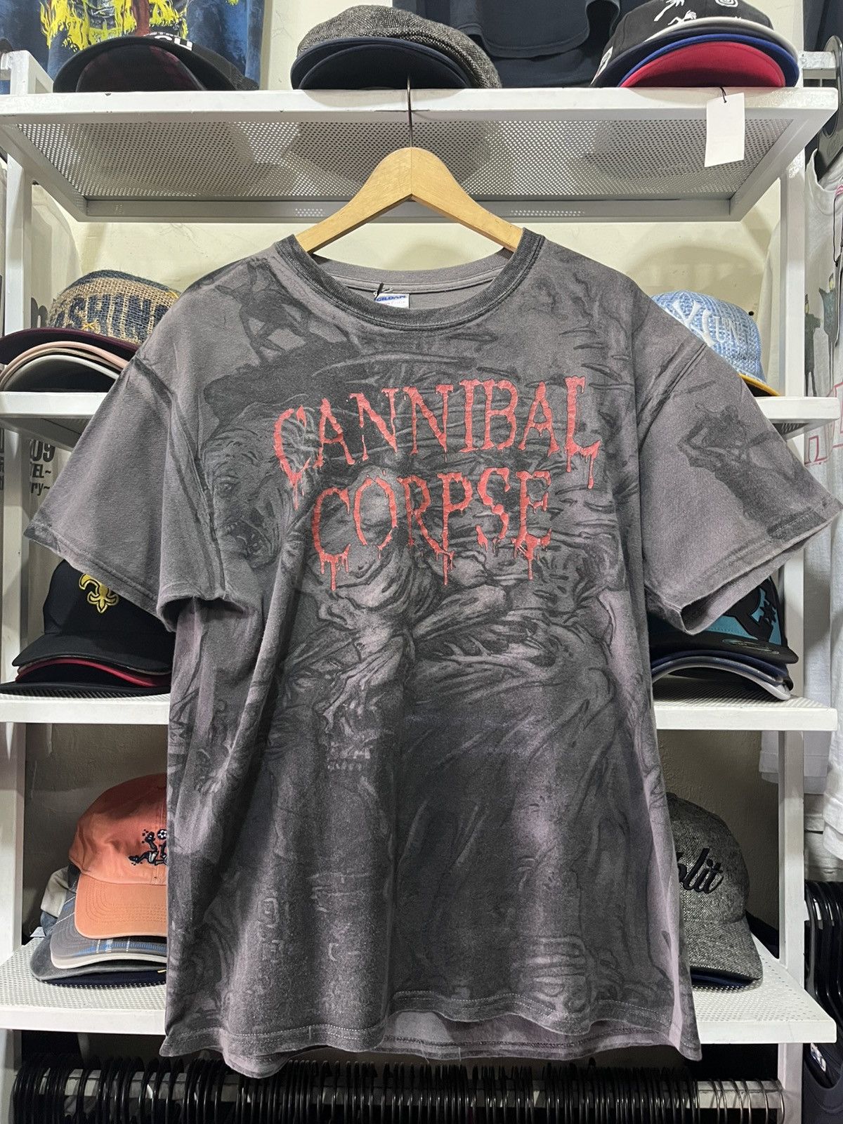 Band Tees Vintage 2001 Cannibal Corpse T-Shirt Death Metal Band Shirt Size US L / EU 52-54 / 3 - 1 Thumbnail