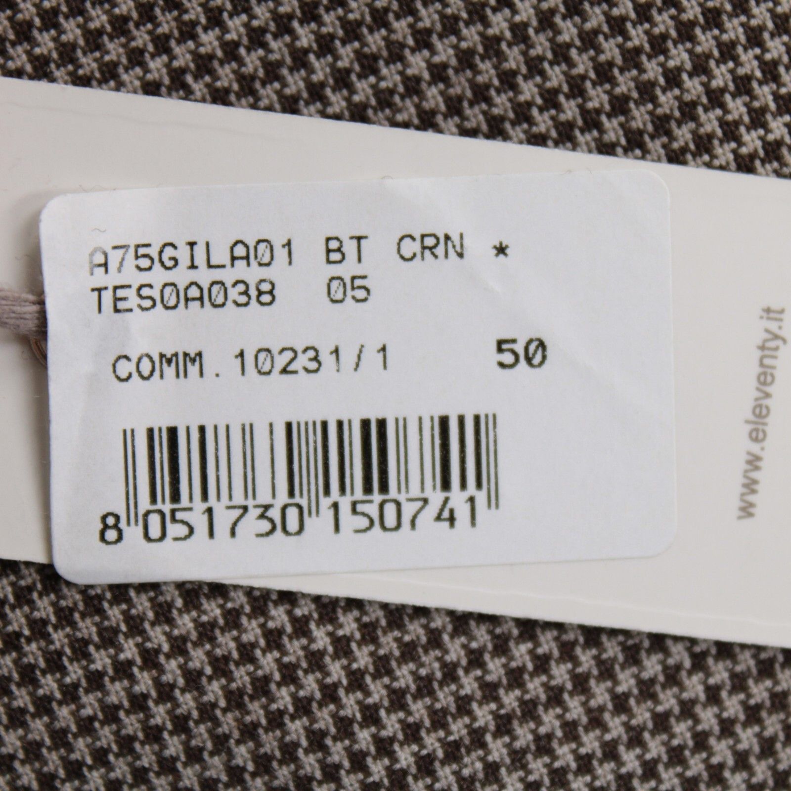 Eleventy Eleventy Suit Size US 40 in Brown Size 40R - 7 Thumbnail