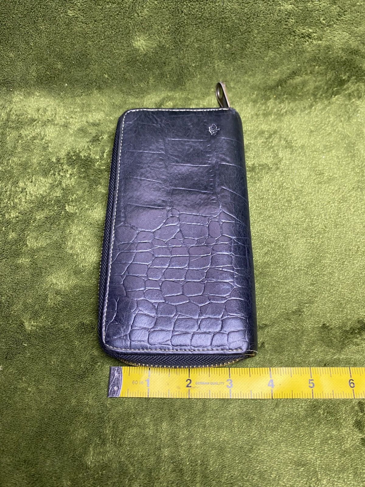 Mulberry Vintage Mulberry Black Congo Leather Zip Around Purse Size ONE SIZE - 17 Thumbnail