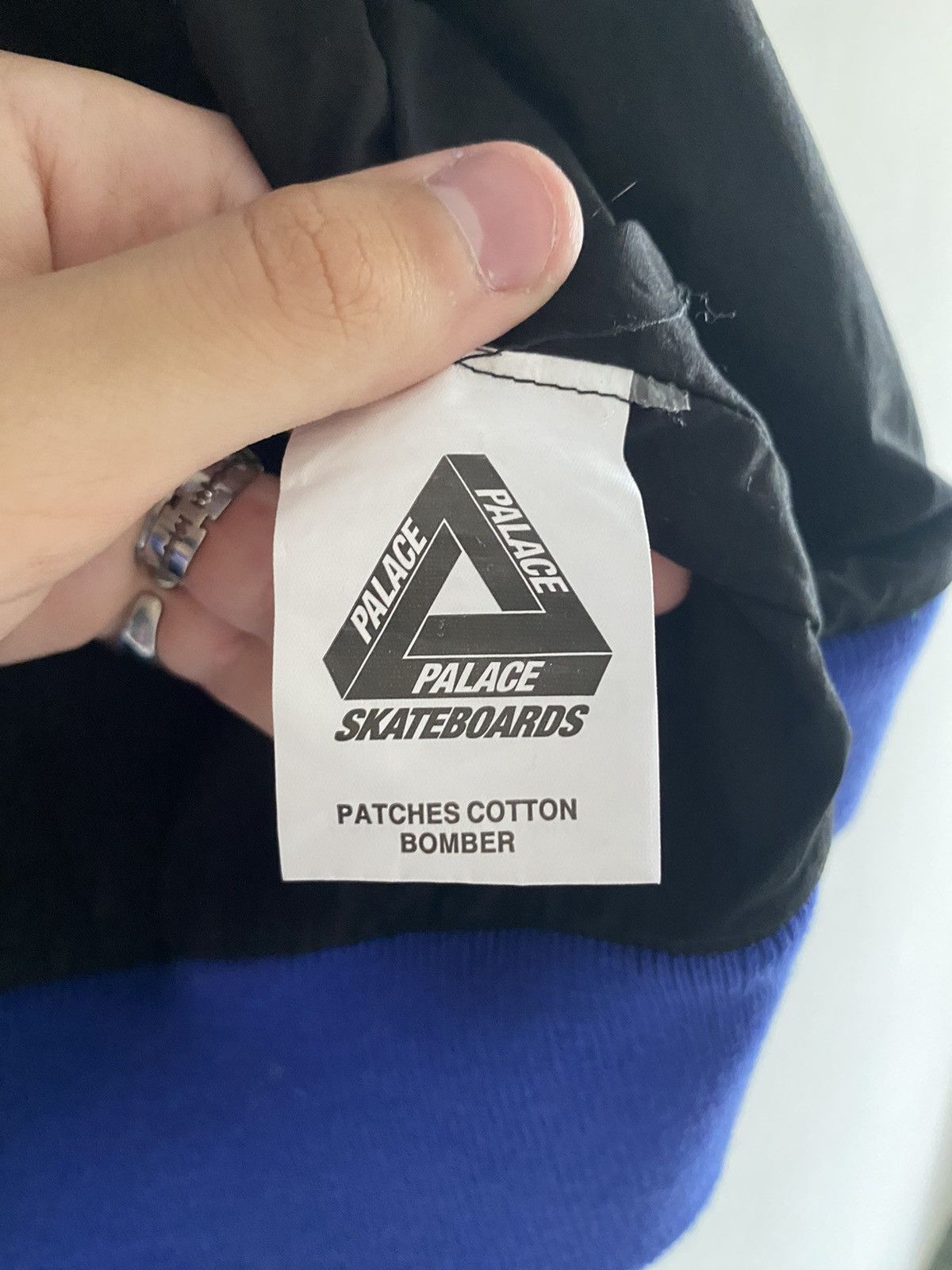 Palace Palace Patches Bomber – Summer ’22, Royal Blue Size US L / EU 52-54 / 3 - 11 Thumbnail