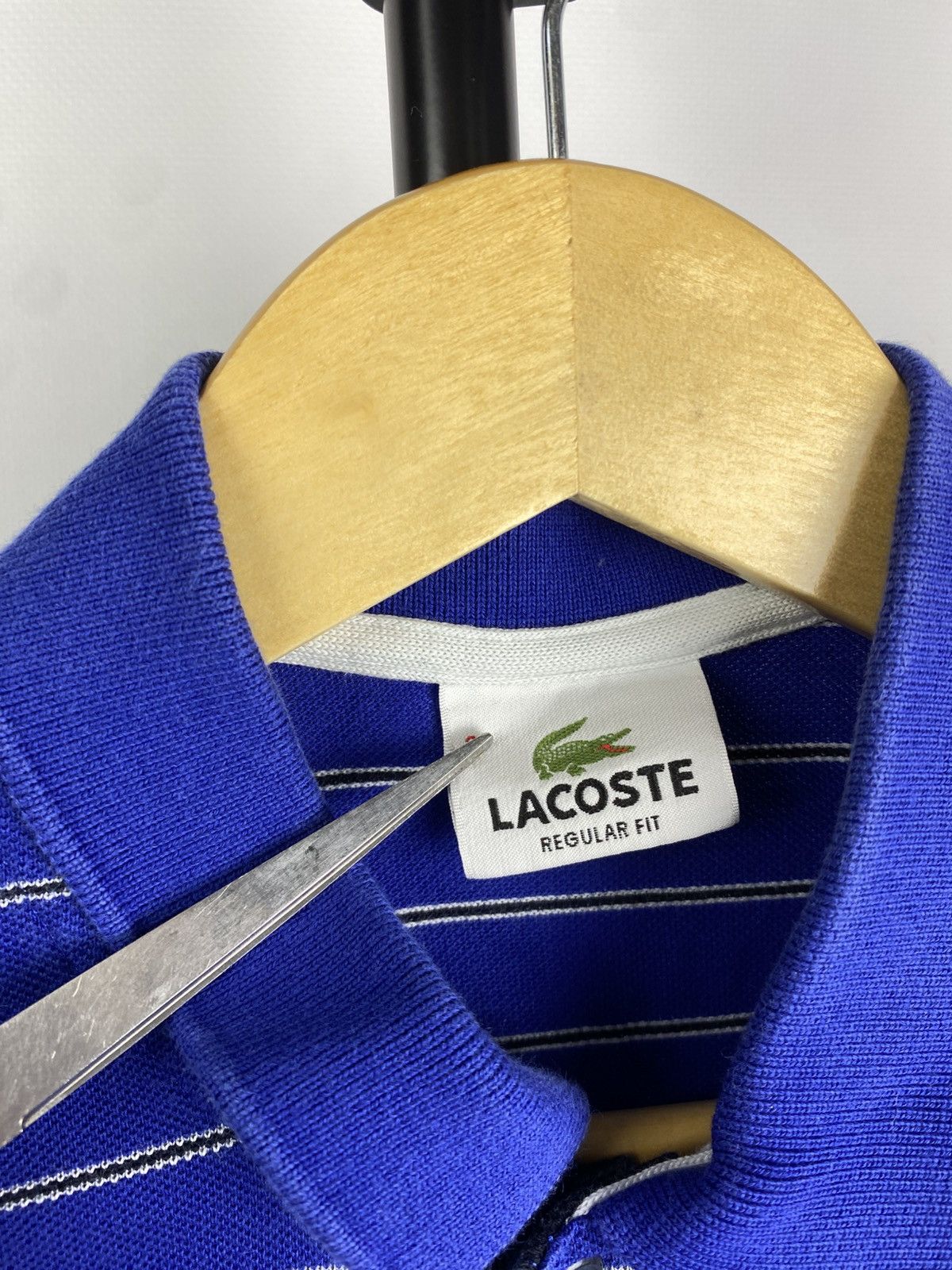 Lacoste × Vintage Vintage 90s Lacoste Logo Made in France Polo t-shirt Size US S / EU 44-46 / 1 - 3 Thumbnail