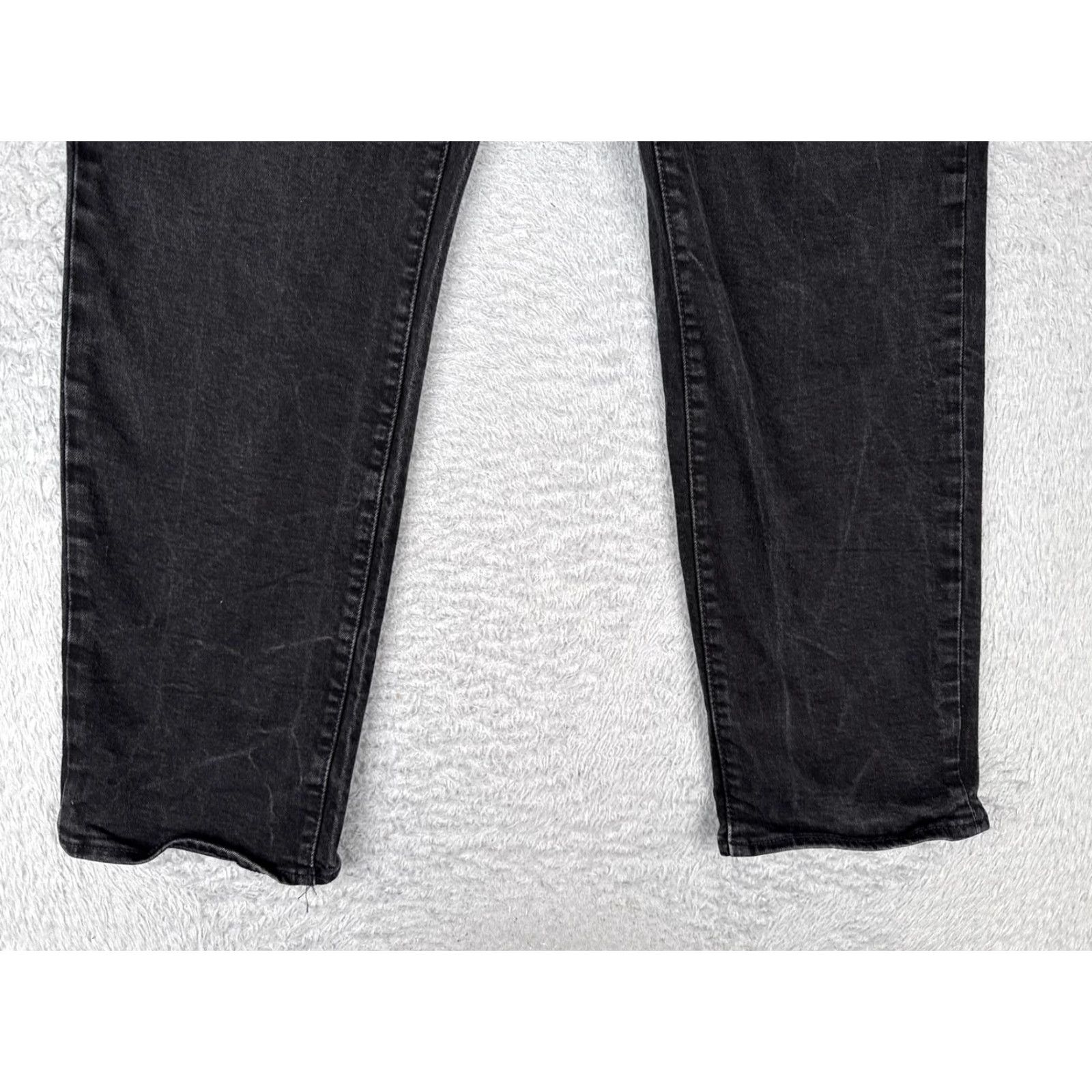 Levi's Levi's 541 Athletic Taper Jeans Men 38x30 Black Denim Stretch 5-Pocket Zip Fly Brand: Levi's 500 Series Regular Rise Mid Inseam 30 in Mens Size US 38 / EU 54 - 2 Thumbnail