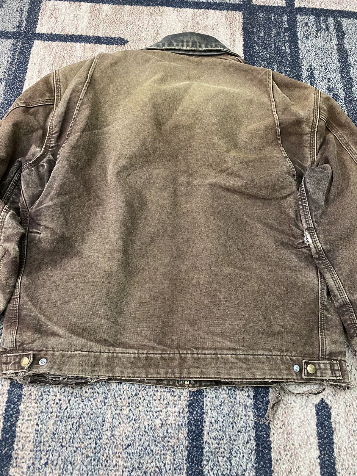 Carhartt Rare Vtg Carhart Distressed Jacket Nice Colour Size US XL / EU 56 / 4 - 9 Thumbnail