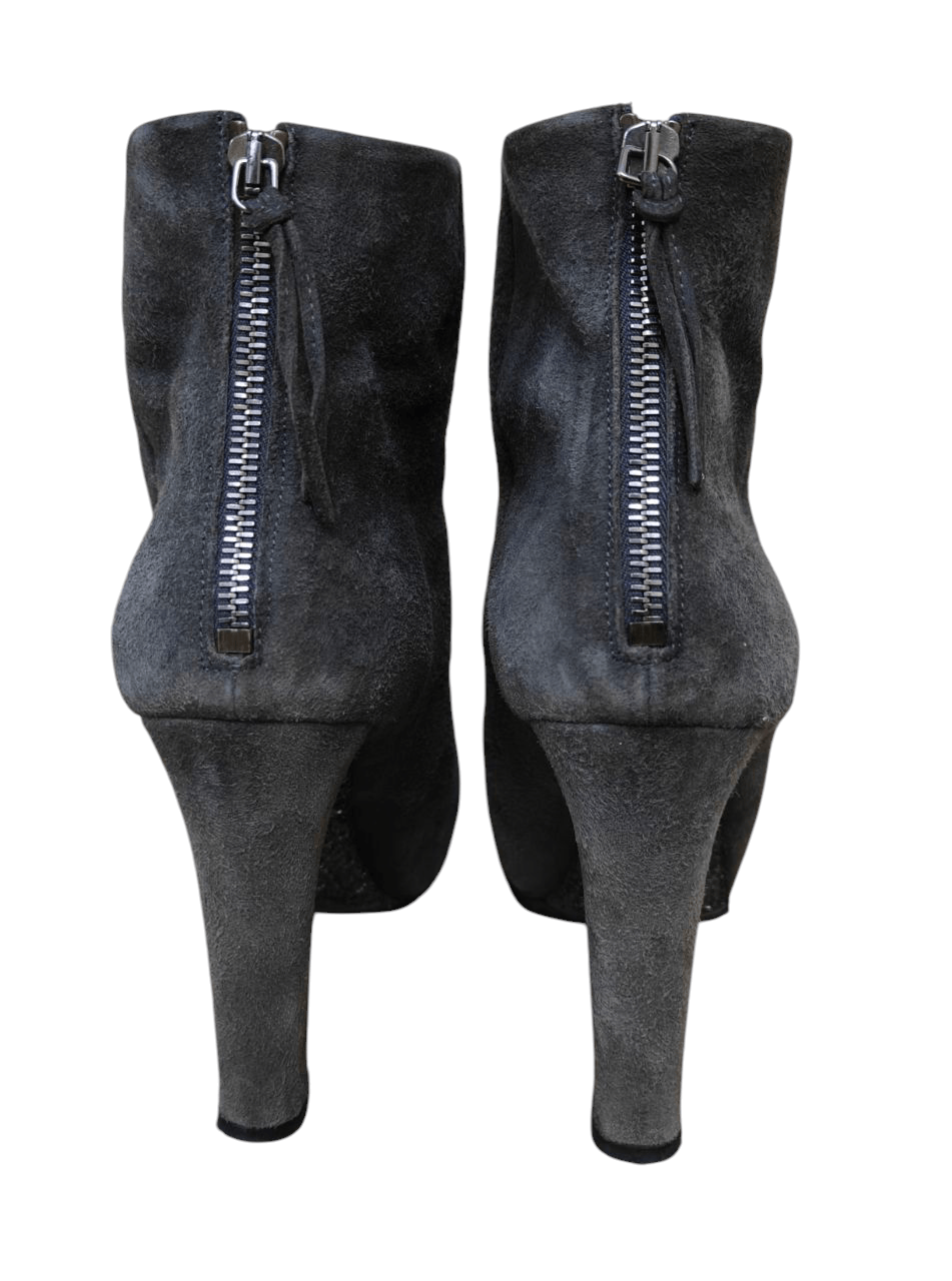 Miu Miu Miu Miu Leather Heel Boot Size US 9 / IT 39 - 3 Thumbnail