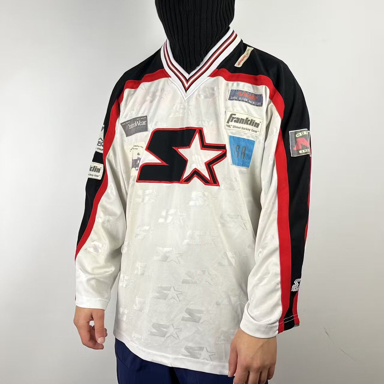 NHL Vintage Starter Jersey street hockey gear Made in Korea XL Size US XL / EU 56 / 4 - 1 Thumbnail