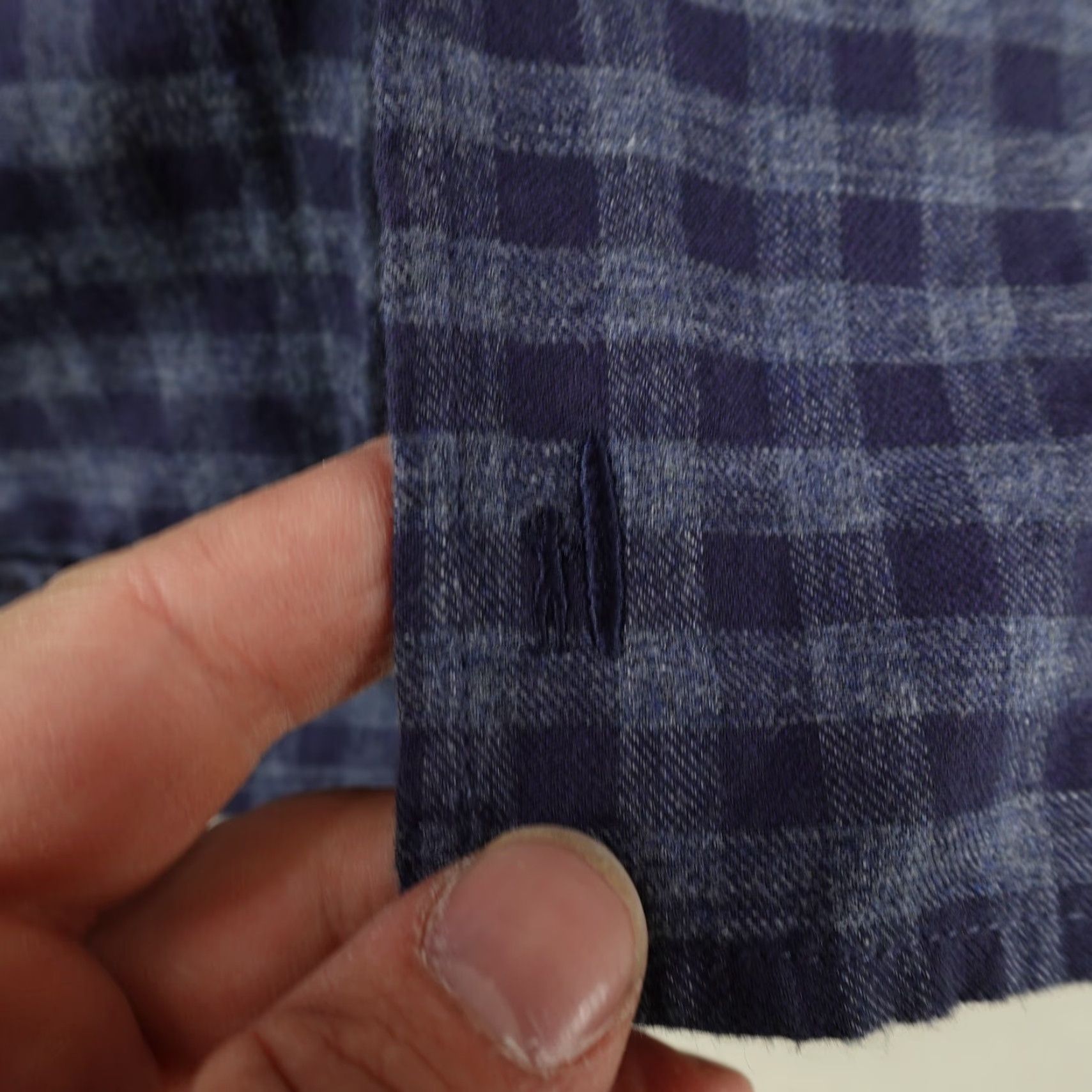 johnnie-O JOHNNIE O Flannel Shirt Mens XL Blue Plaid Long Sleeve Button-Up Outdoor Beach Preppy Size US XL / EU 56 / 4 - 5 Thumbnail