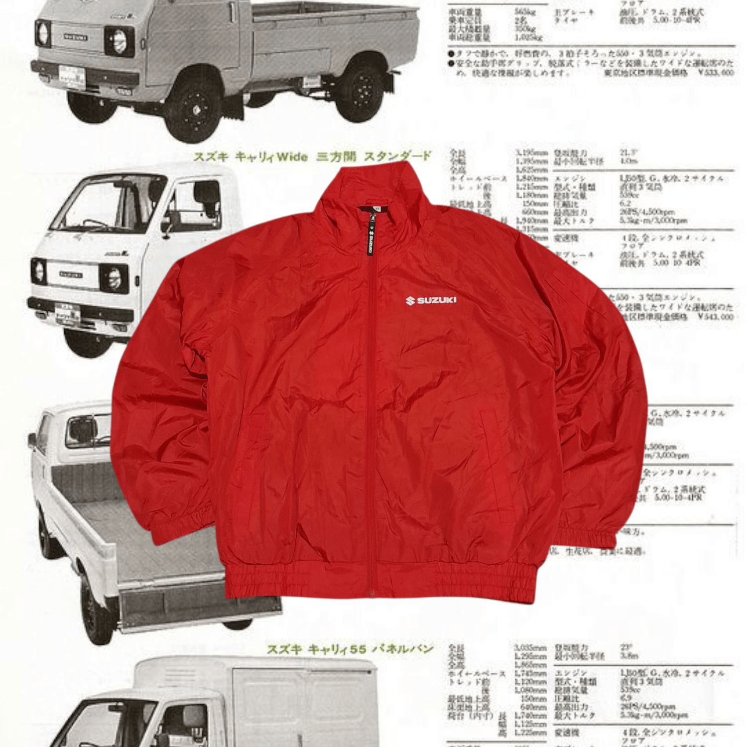 Japanese Brand × Vintage Vintage Suzuki Carry Jacket Size US M / EU 48-50 / 2 - 3 Thumbnail