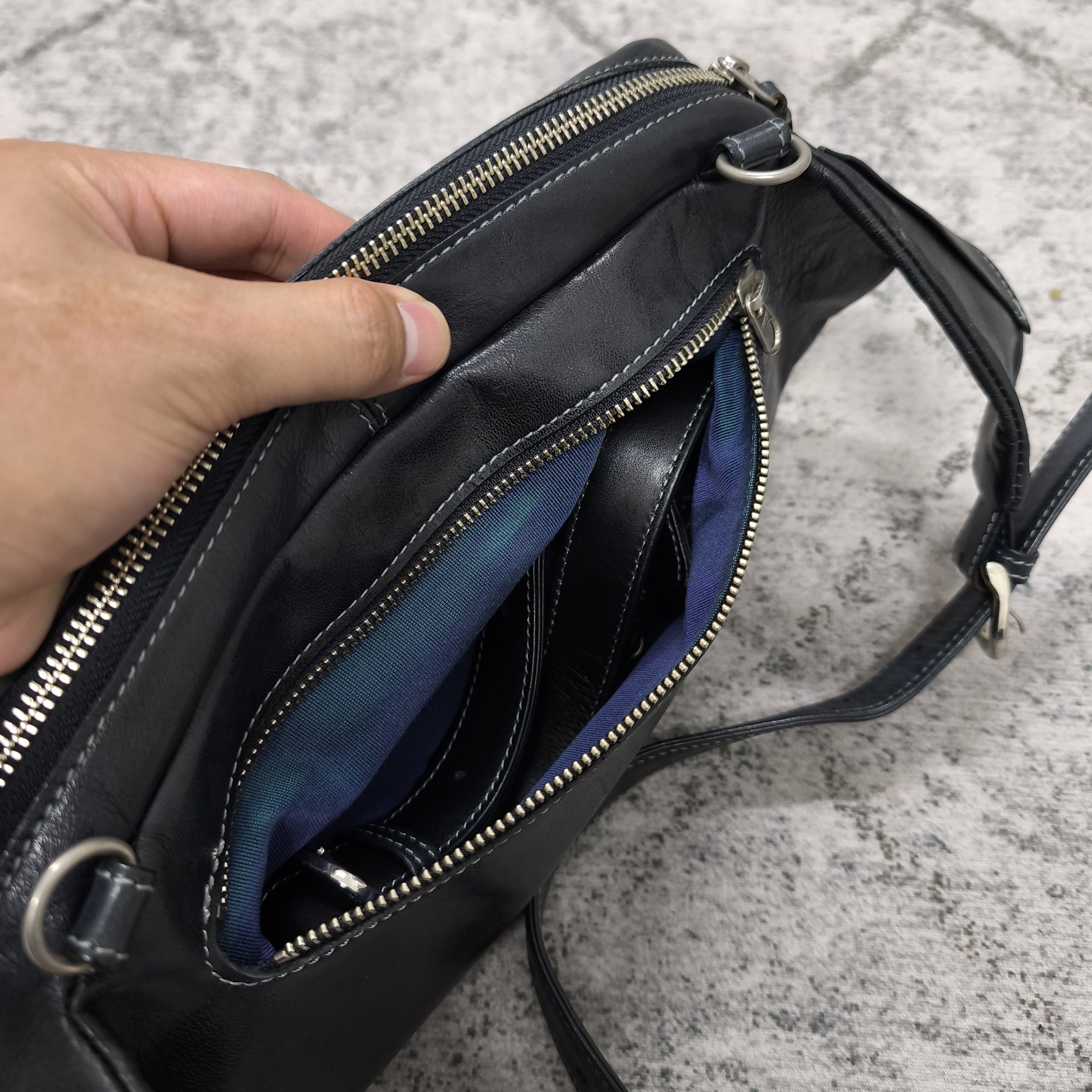 Japanese Brand × Leather Piccino Tokyo Leathe Bag 2 Way Size ONE SIZE - 14 Thumbnail