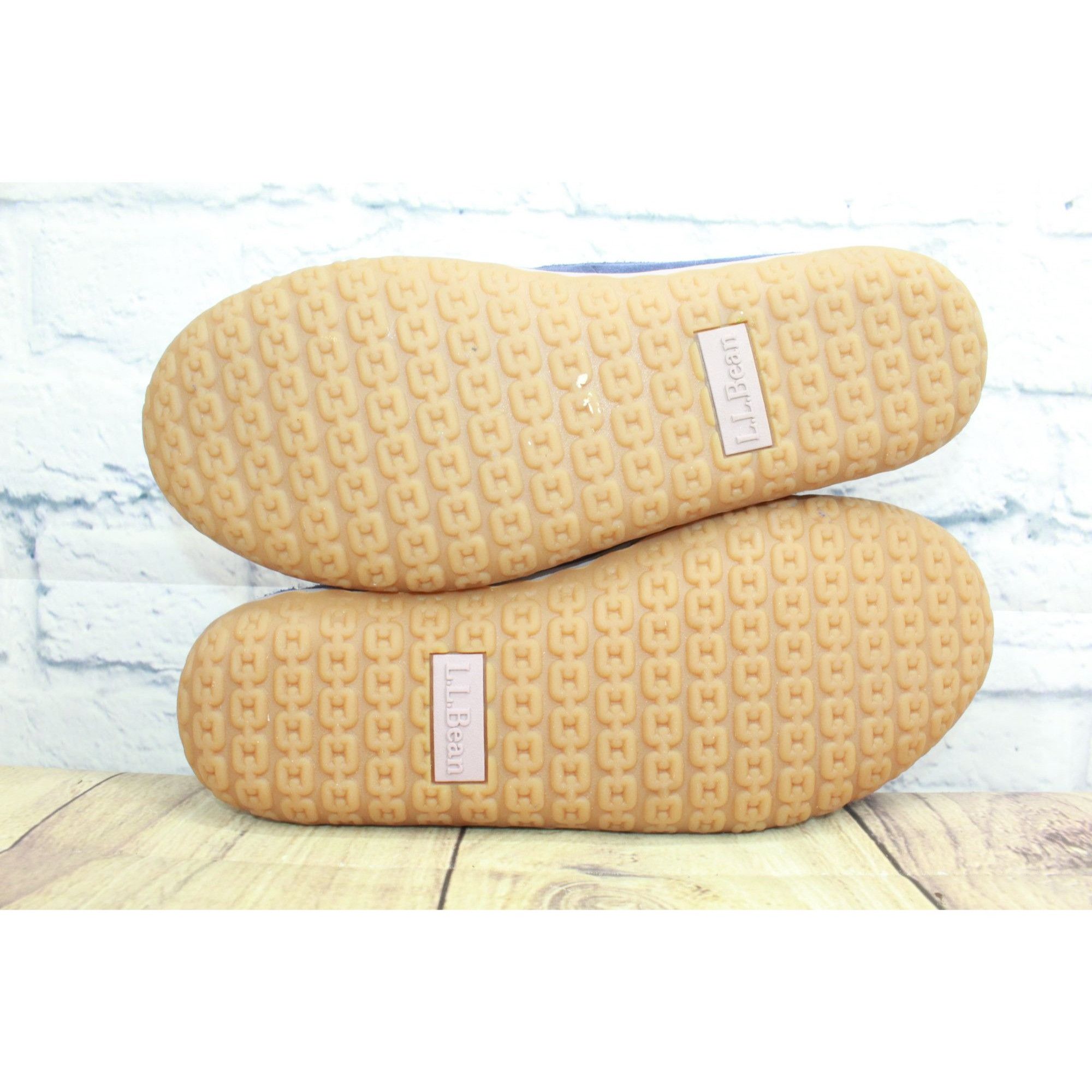 L.L. Bean LL Bean Women's Fleece Lined Mountain Moccasin Slippers Size US 10 / IT 40 - 9 Thumbnail