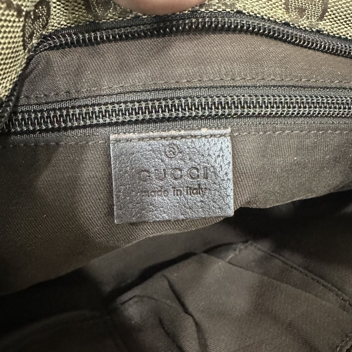 Gucci ‼️LD‼️GUCCI GG CANVAS WEB MESENGGER BAG LEATHER FLAP POCKET 3 Size ONE SIZE - 16 Thumbnail