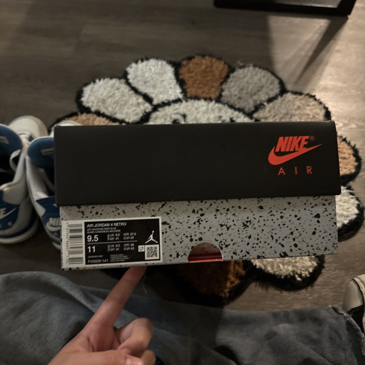 Jordan Brand Jordan 4 Military Blue Size US 9.5 / EU 42-43 - 7 Thumbnail