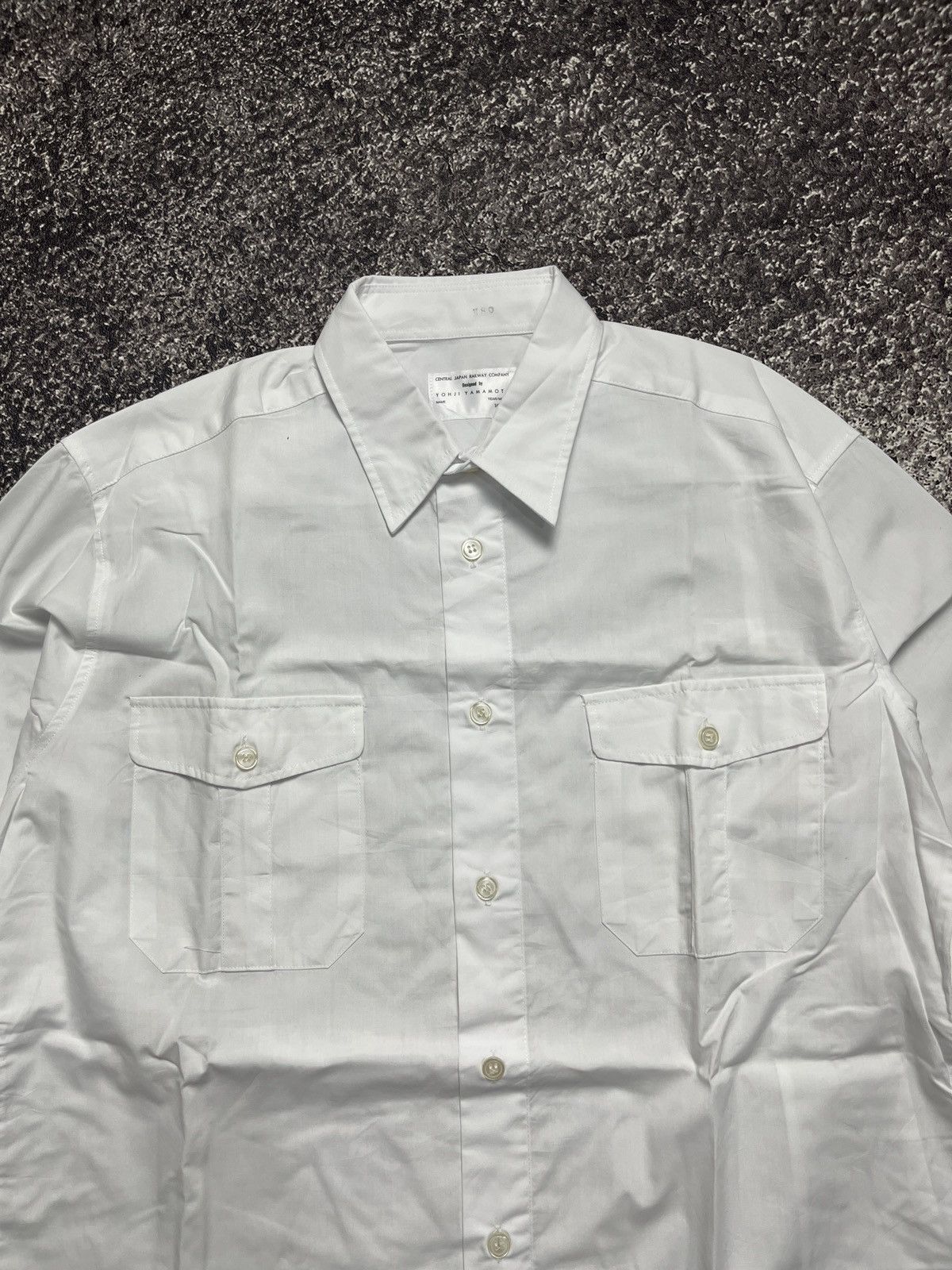 Yohji Yamamoto Yohji yamamoto shirt button Size US XL / EU 56 / 4 - 2 Thumbnail