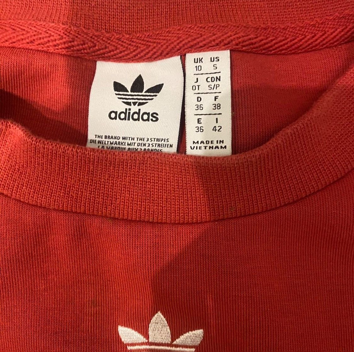 Adidas adidas red sweatshirts Size S / US 4 / IT 40 - 2 Thumbnail
