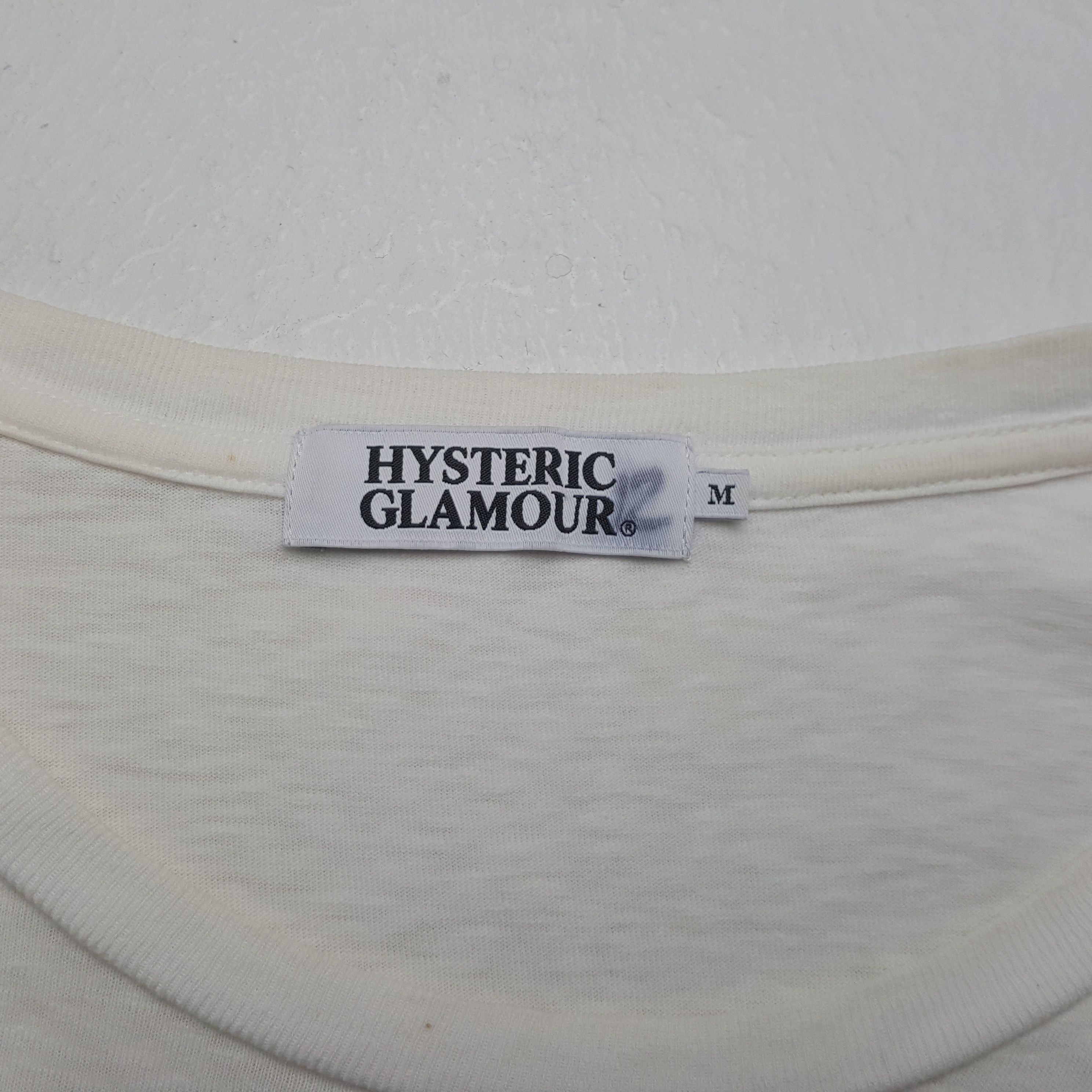 Hysteric Glamour Vintage Hysteric Glamour Japanese Fashion Brand T-shirt RR8 Size US M / EU 48-50 / 2 - 4 Thumbnail