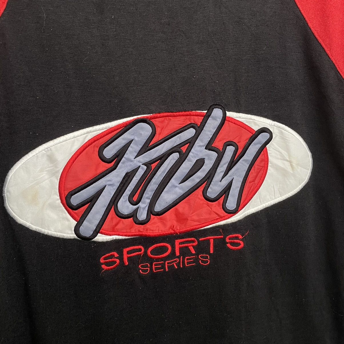 Fubu × Vintage 1990s Fubu Sports Series Hip Hop Rap T Shirt Size US XL / EU 56 / 4 - 2 Thumbnail