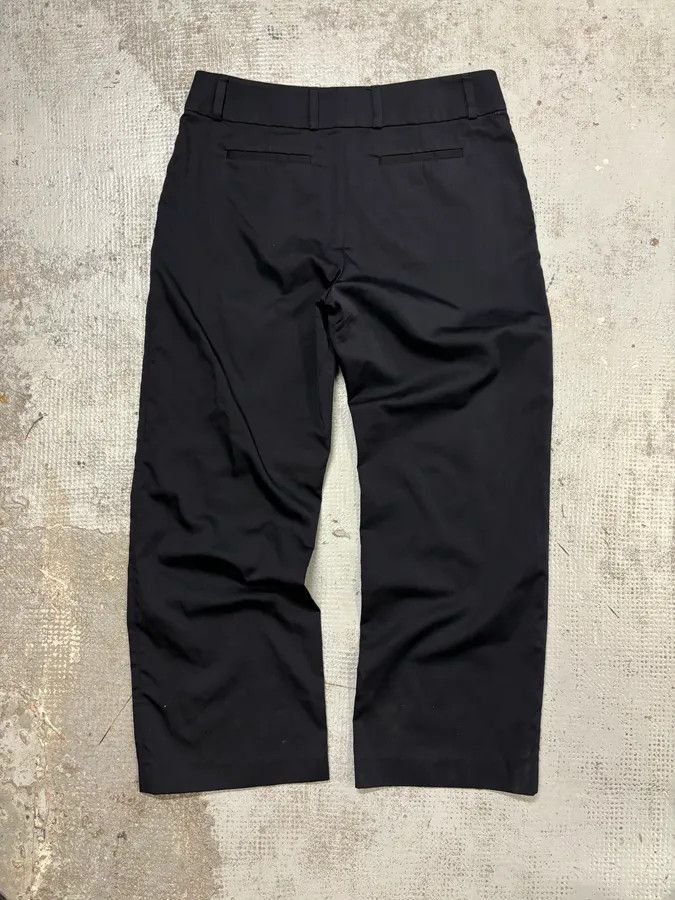 Dries Van Noten Dries Van Noten Navy Wool Slim Pants Size US 31 - 6 Thumbnail