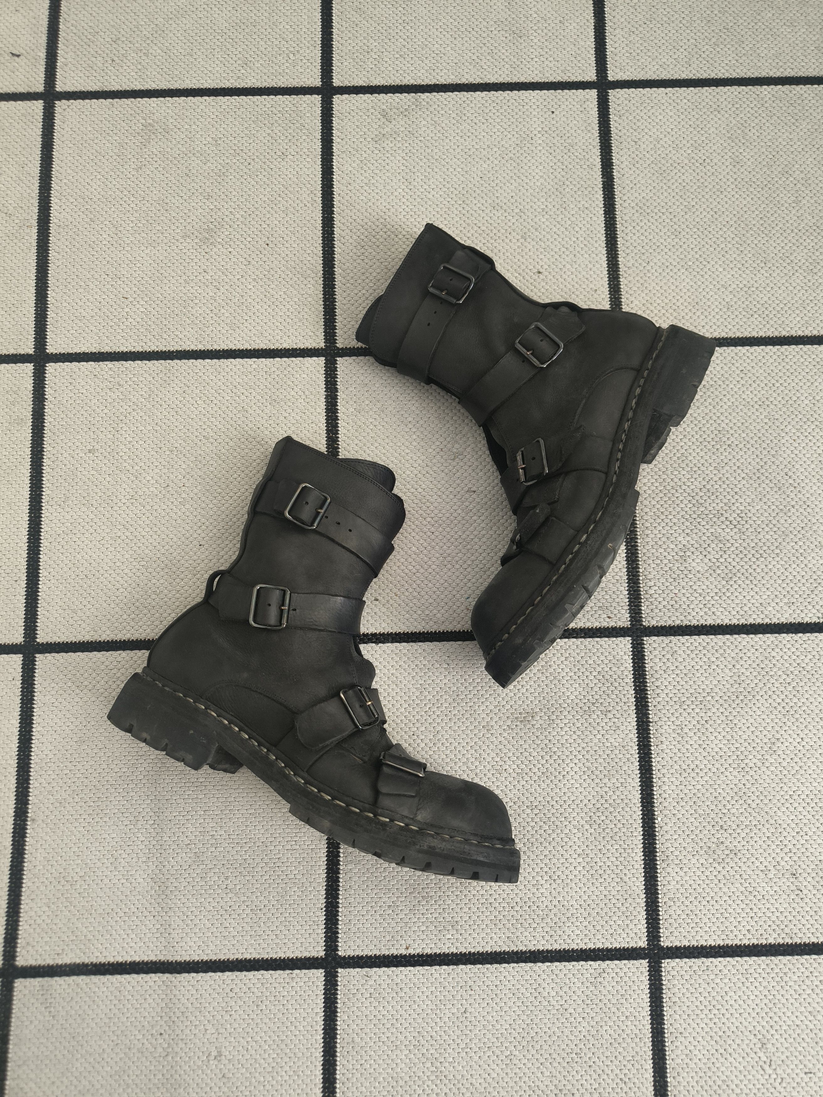 Guidi Guidi GR05CGV engineer strap boots Size US 10.5 / EU 43-44 - 2 Thumbnail