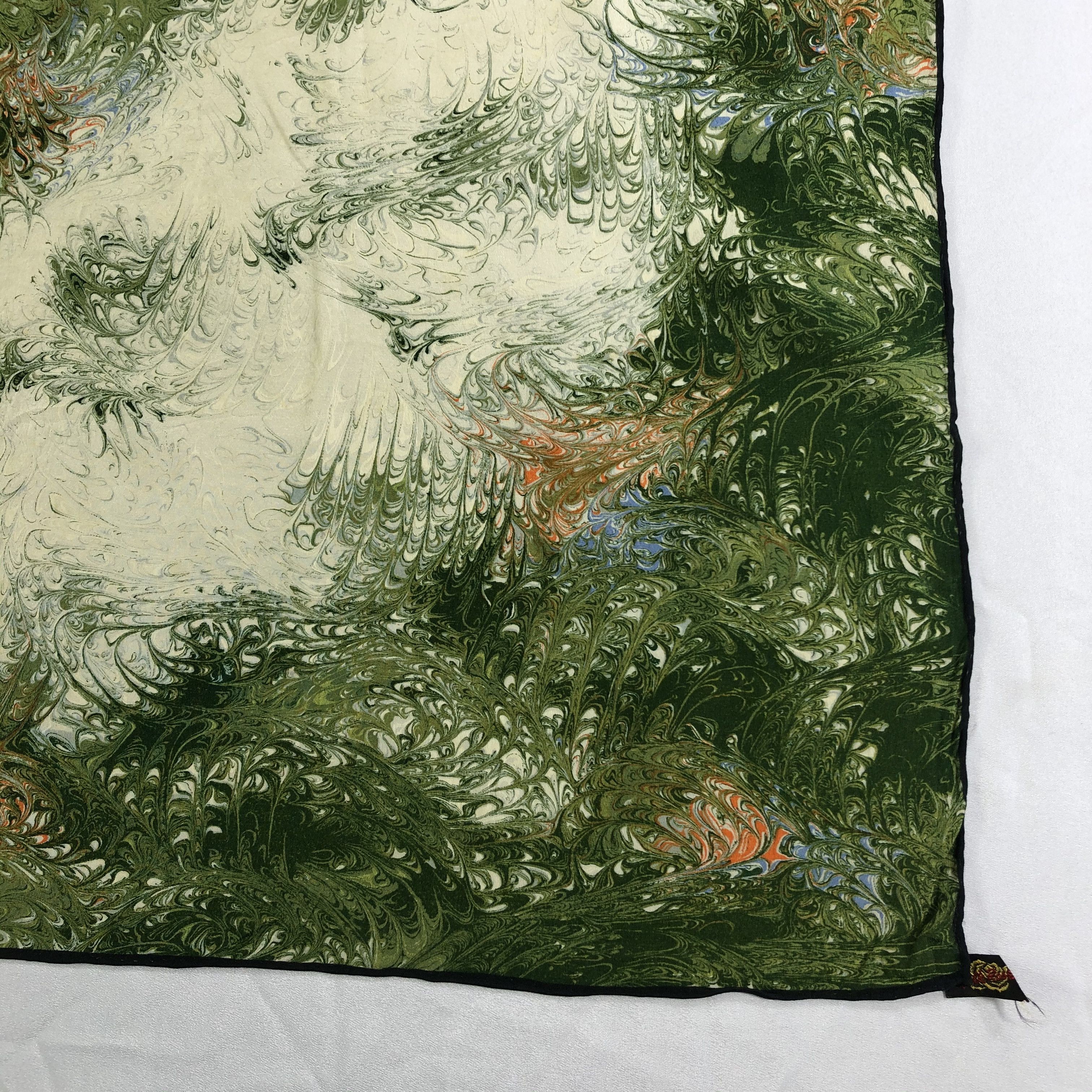 Vintage Vintage Y.N.S. Silk Scarf Size ONE SIZE - 3 Thumbnail