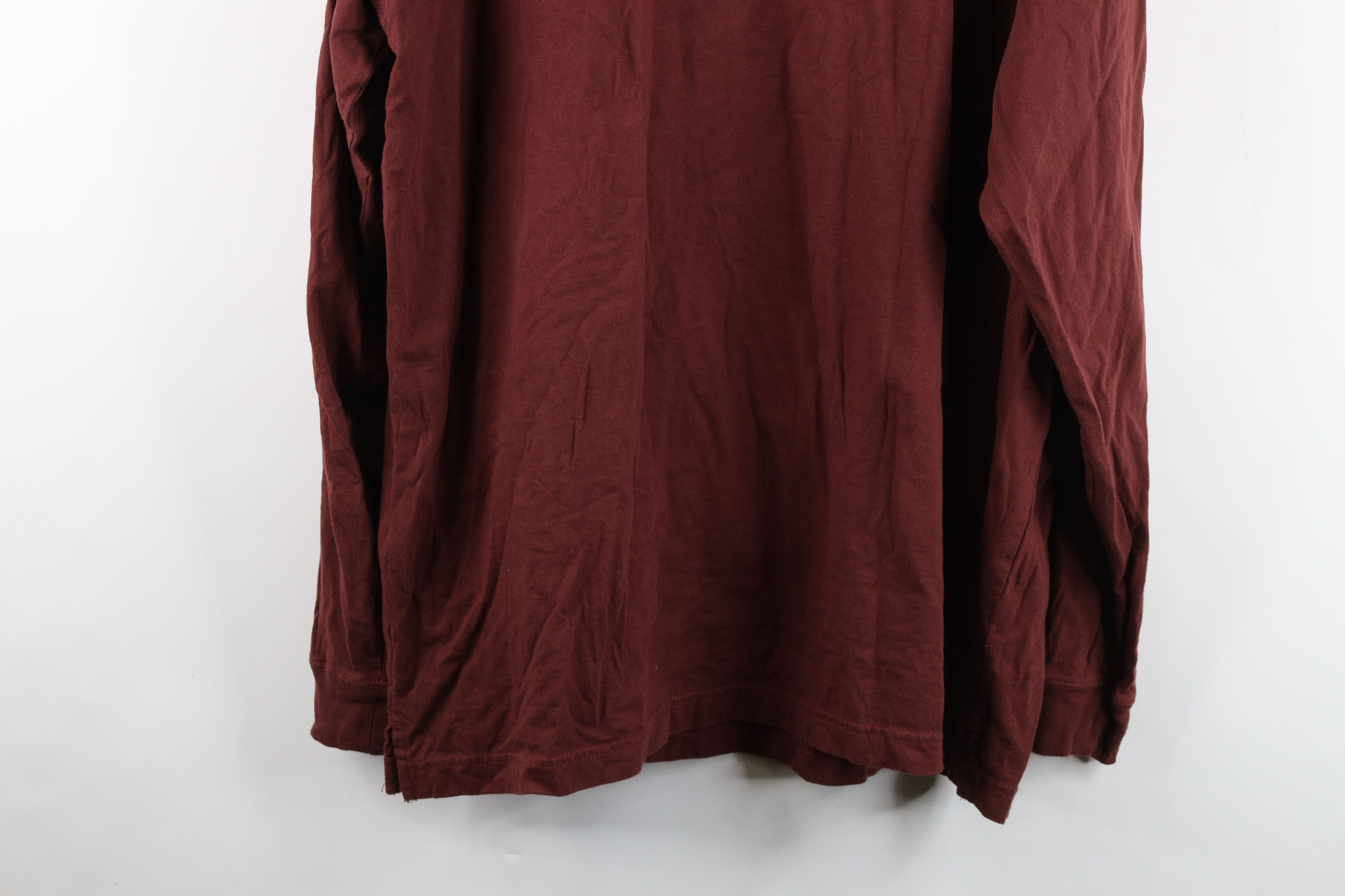 Duluth Trading Company Duluth Trading Co Relaxed Longtail T Beaver T-Shirt Maroon Size US XL / EU 56 / 4 - 13 Thumbnail