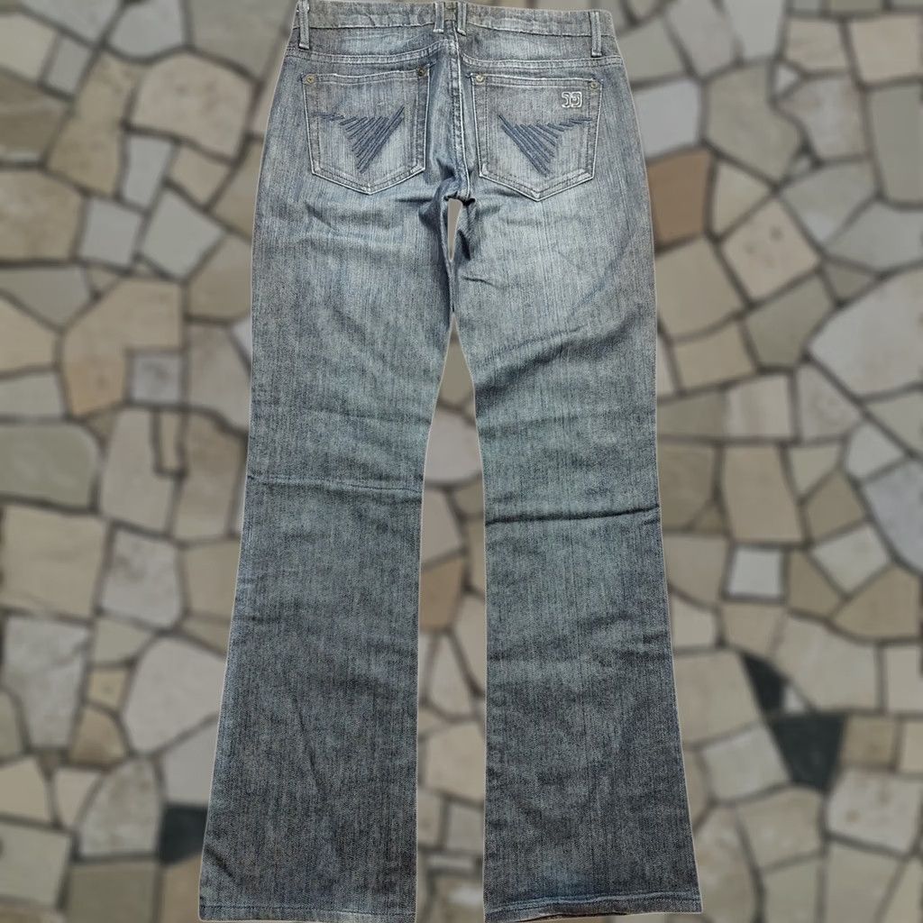 Vintage Joe's Jeans Bootcut Jeans Mens 27x32 Denim Dark Blue Inseam 32 Tag 27 Waist Blue Cotton Blend 5-Pocket Designer dress? Size US 27 - 1 Thumbnail