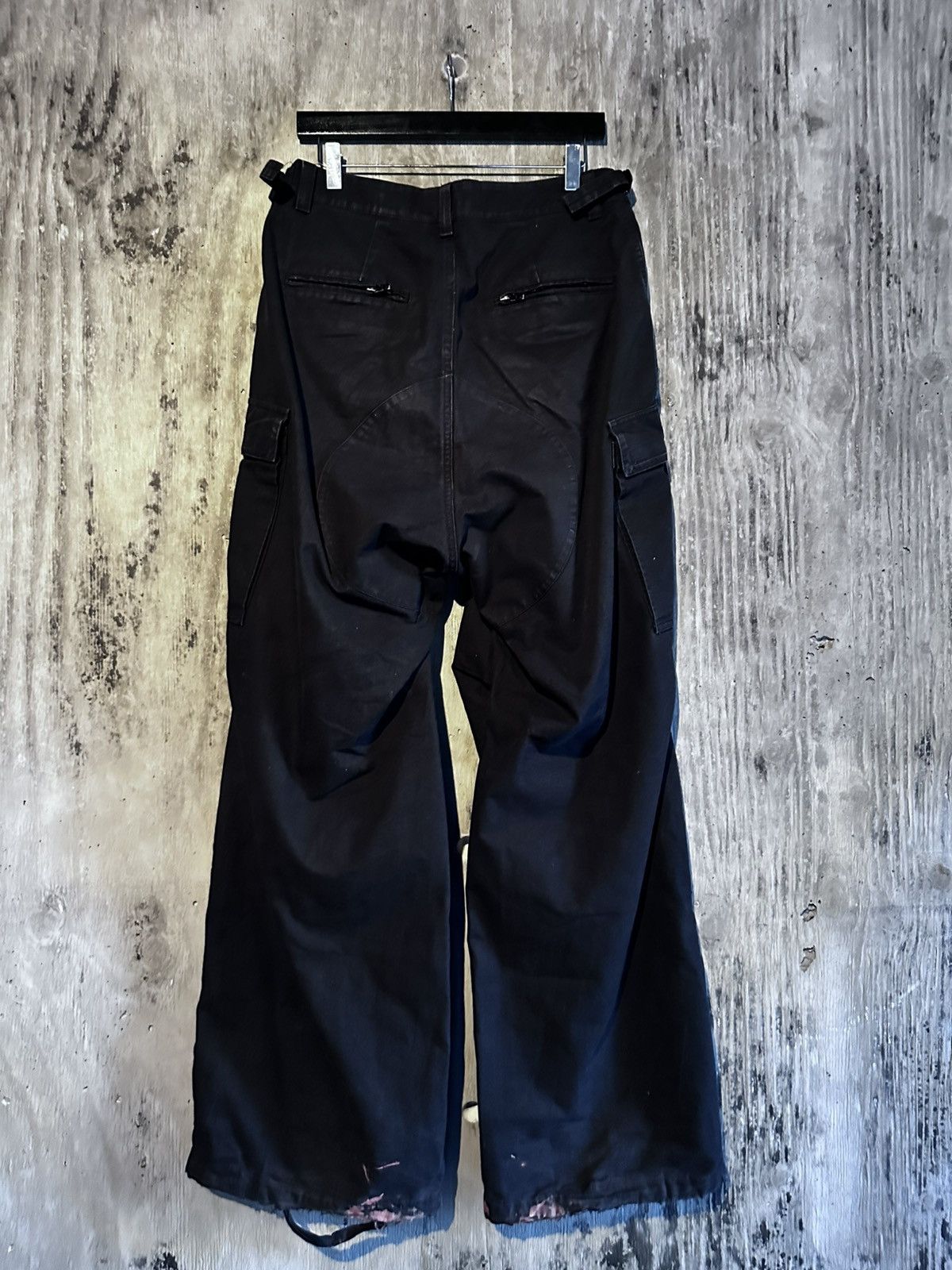 Balenciaga BALENCIAGA PULLED FLARE CARGOS AW22 Size US 32 / EU 48 - 5 Thumbnail