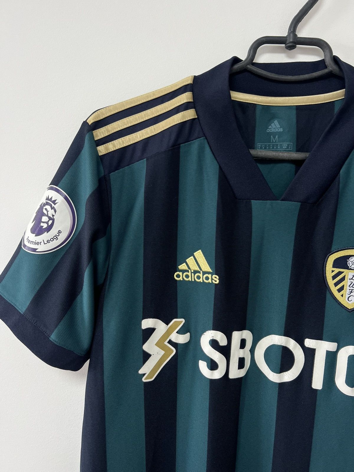 Adidas Leeds United 2020/21 Away Football Shirt Jersey Adidas M Size US M / EU 48-50 / 2 - 7 Thumbnail