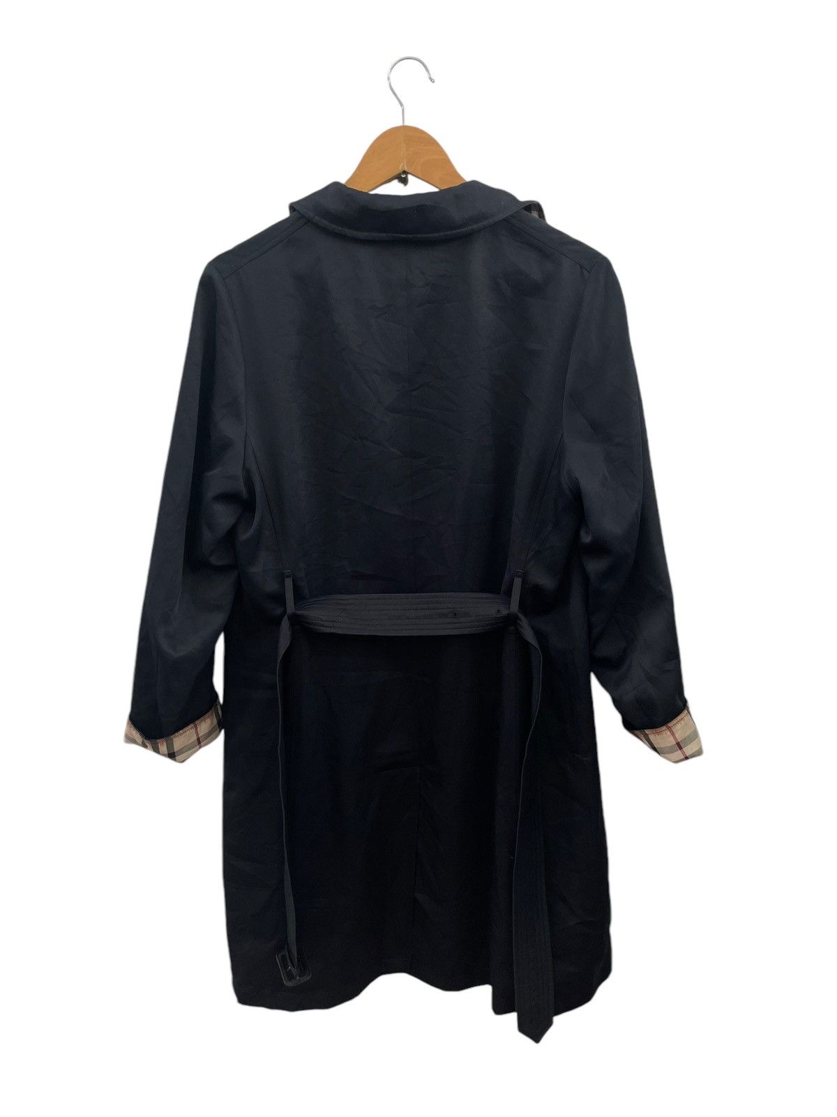 Burberry BURBERRY TRENCH COAT BELTED OVERCOAT CHECKERED PLAID Size US M / EU 48-50 / 2 - 5 Thumbnail