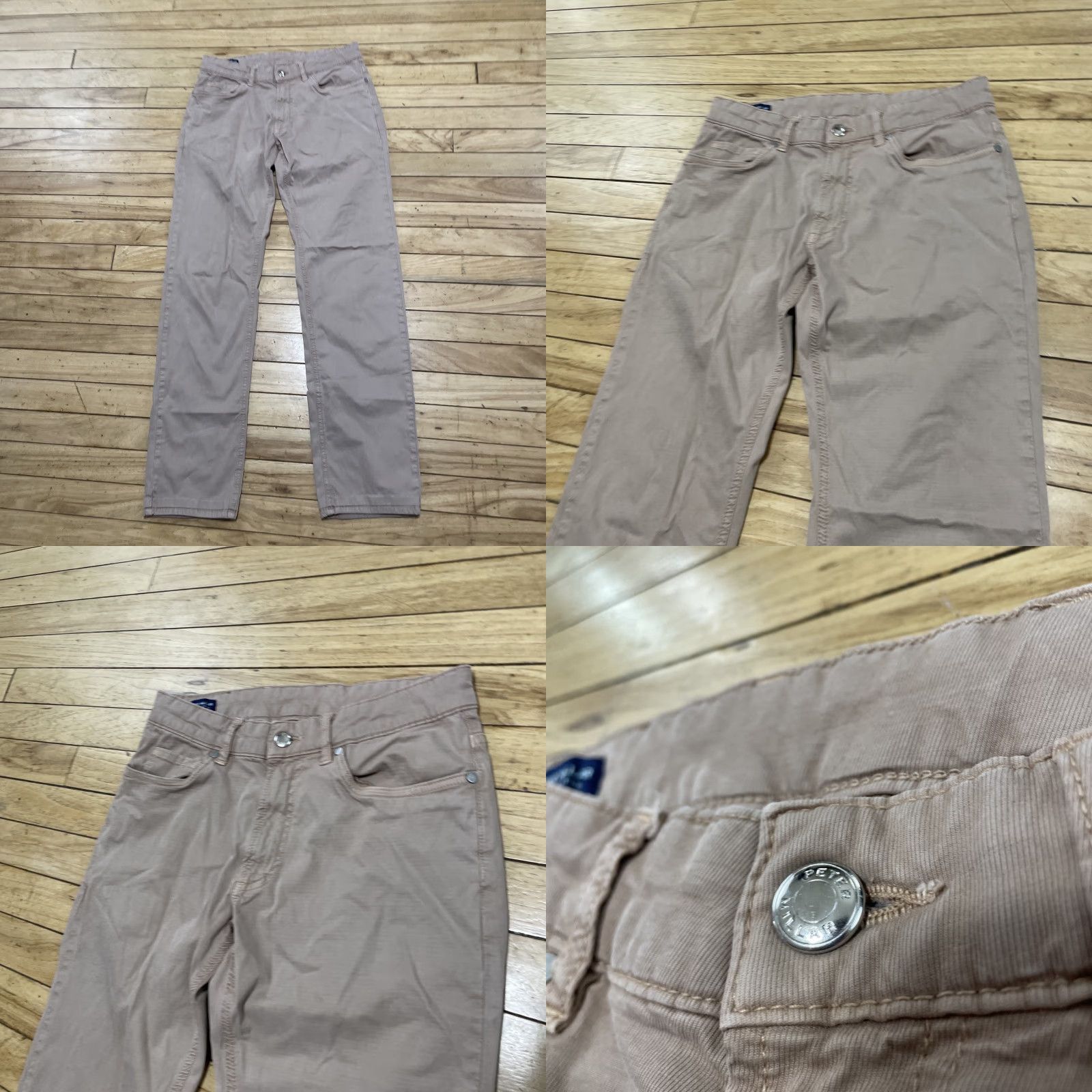 Peter Millar VINTAGE Peter Millar Crown Crafted Pants 31/32 Brown Khaki Stretch Chino Capsule 30x30 Size US 30 / EU 46 - 10 Thumbnail