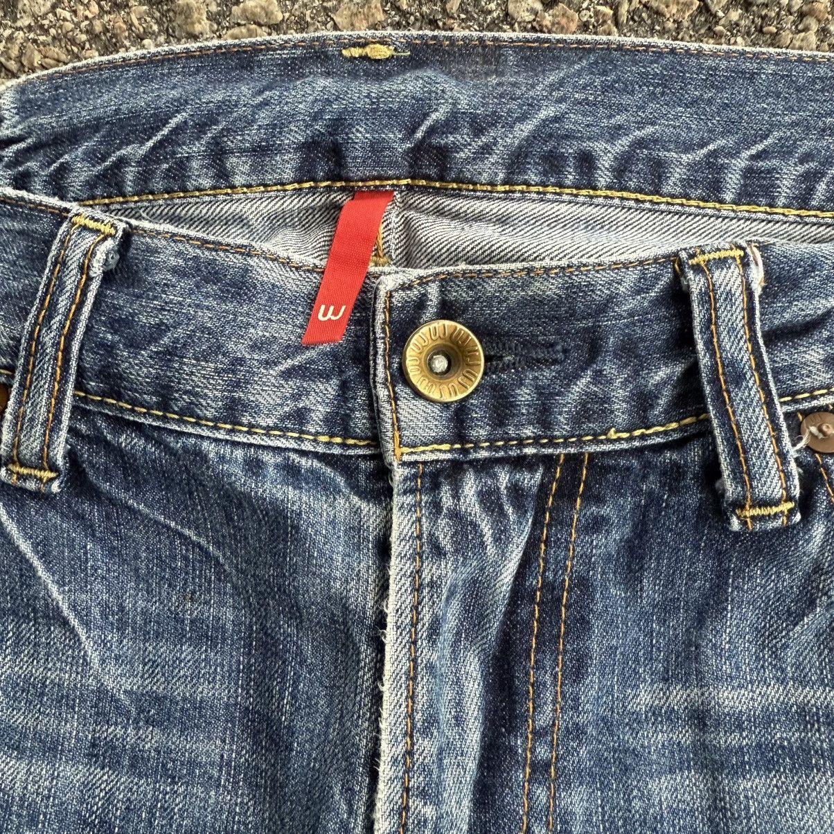Japanese Brand VINTAGE JAPAN UJ FADED JEAN DENIM PANTS Size US 34 / EU 50 - 4 Thumbnail
