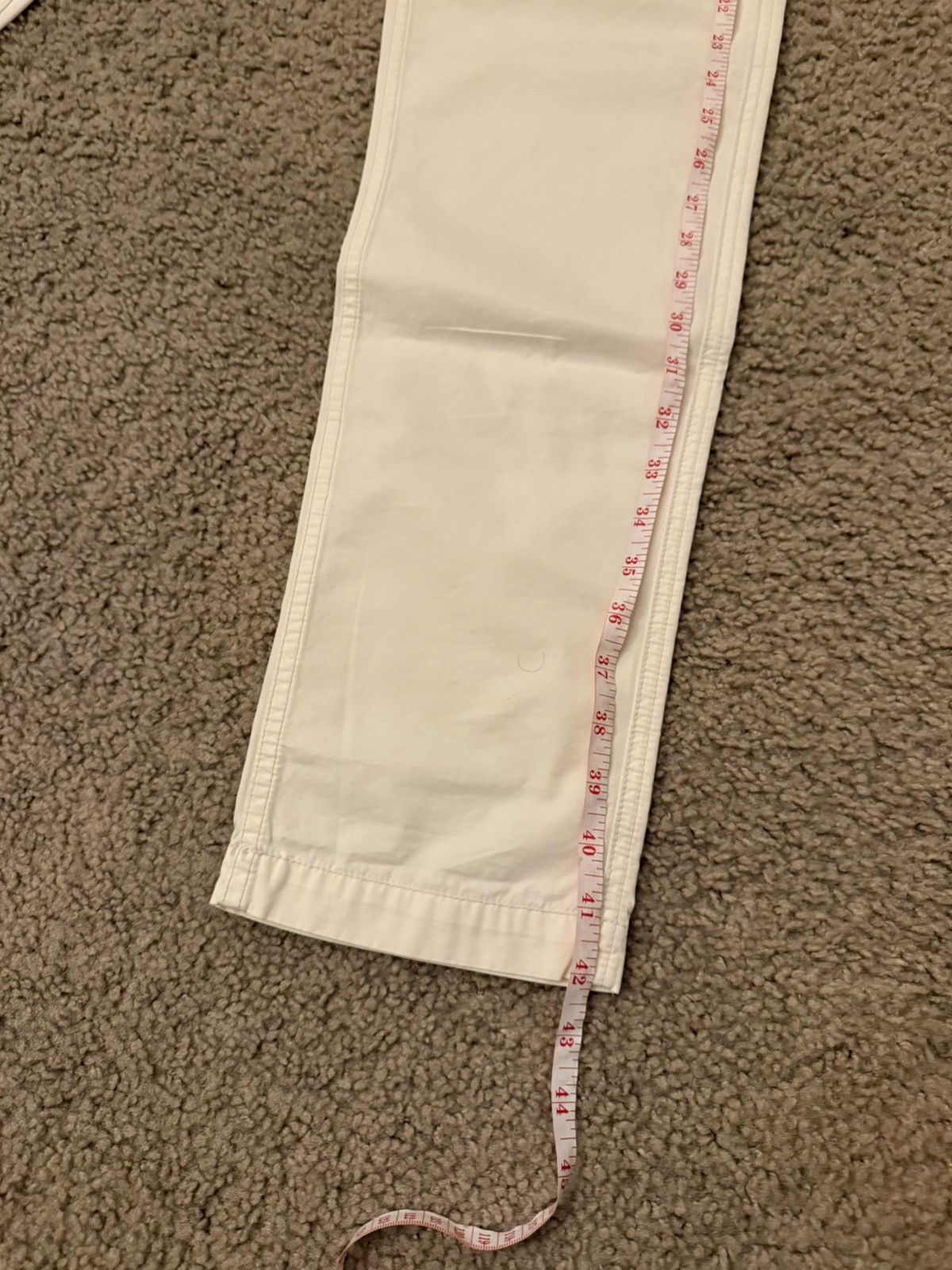 Stone Island Stone Island Re-T White Cargo Pants Size US 32 / EU 48 - 9 Thumbnail