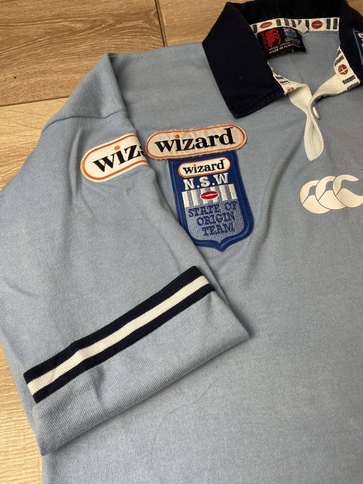 Canterbury of New Zealand Rodney Howe 1999 New South Wales Blues Origin Match worn? Size US L / EU 52-54 / 3 - 9 Thumbnail