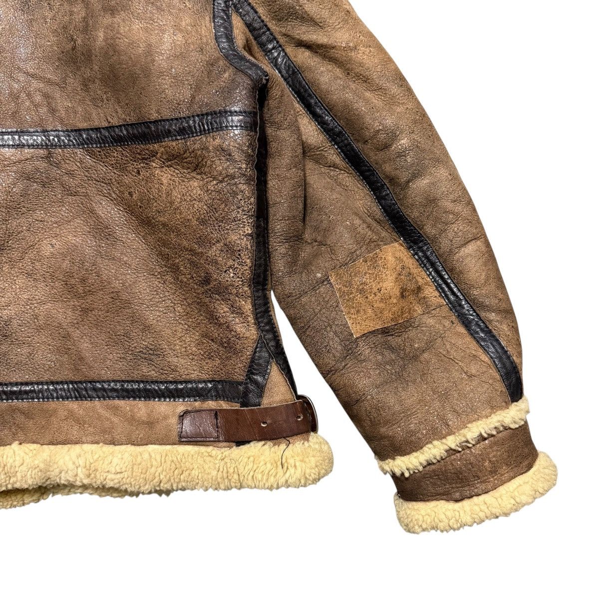 Golden Bear Vintage 80s Golden Bear Scovill Mouton Flight B3 Jacket Size US M / EU 48-50 / 2 - 15 Thumbnail