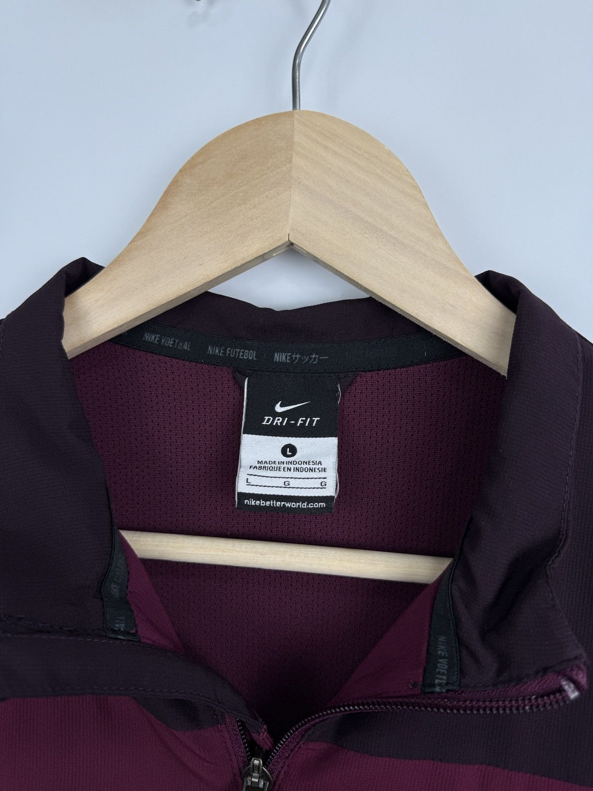 Nike 🏴󠁧󠁢󠁥󠁮󠁧󠁿 Vintage Y2K Nike England Soccer Jacket Training Vauxhall Size US L / EU 52-54 / 3 - 6 Thumbnail