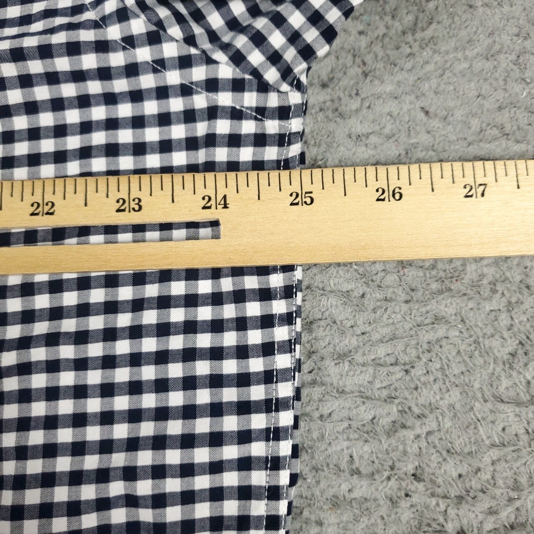 UNTUCKit UNTUCKit Blue Check Button-Up Shirt Men's XL Long Sleeve Classic Casual Size US XL / EU 56 / 4 - 5 Thumbnail