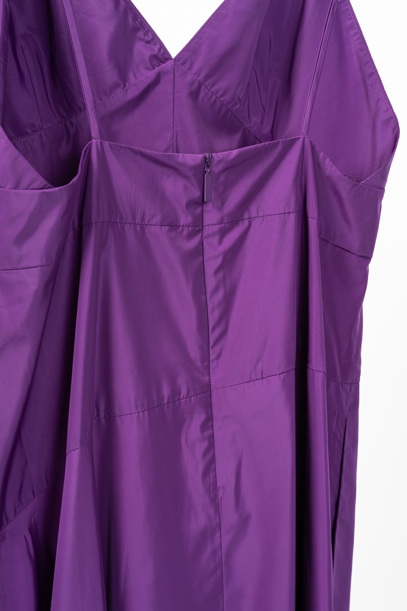 Tibi Tibi Purple Italian Sporty Nylon Cami Dress Size M / US 6-8 / IT 42-44 - 6 Thumbnail