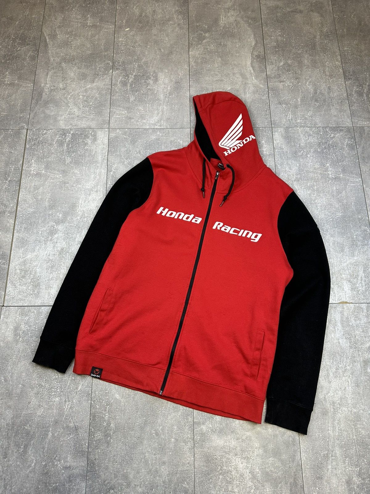 Honda Red/Black Honda Overprint Logo Hoodie Size US XXL / EU 58 / 5 - 1 Thumbnail
