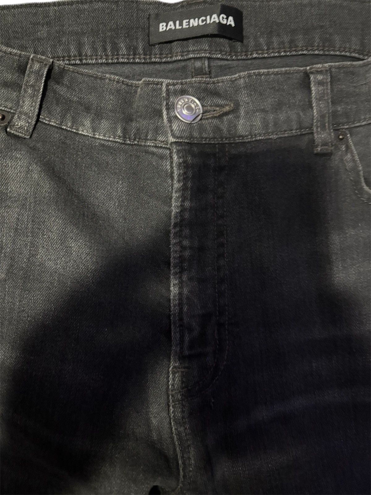 Balenciaga Balenciaga light waxed denim Size US 30 / EU 46 - 2 Thumbnail